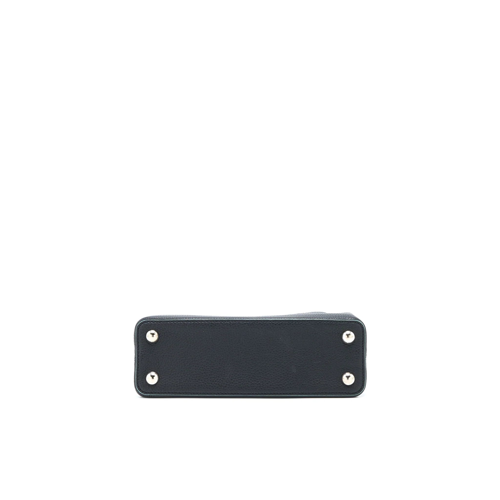 Louis Vuitton Capucines BB Taurillon Black/ Blue SHW - Image 5
