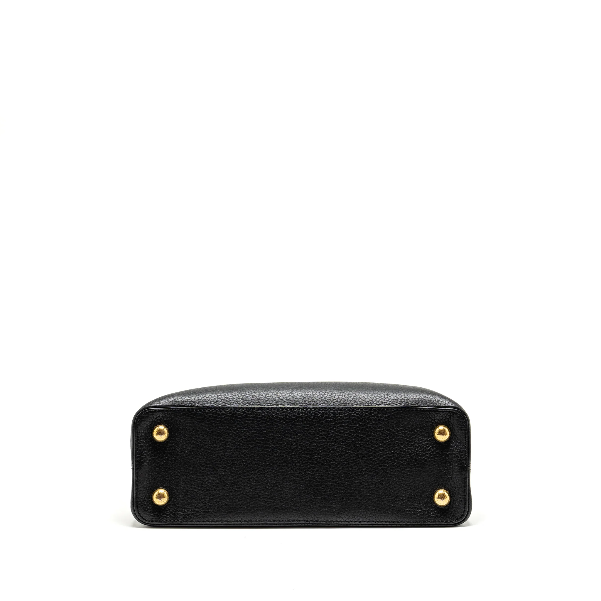 Louis Vuitton Capucines MM Calfskin black GHW - Image 6