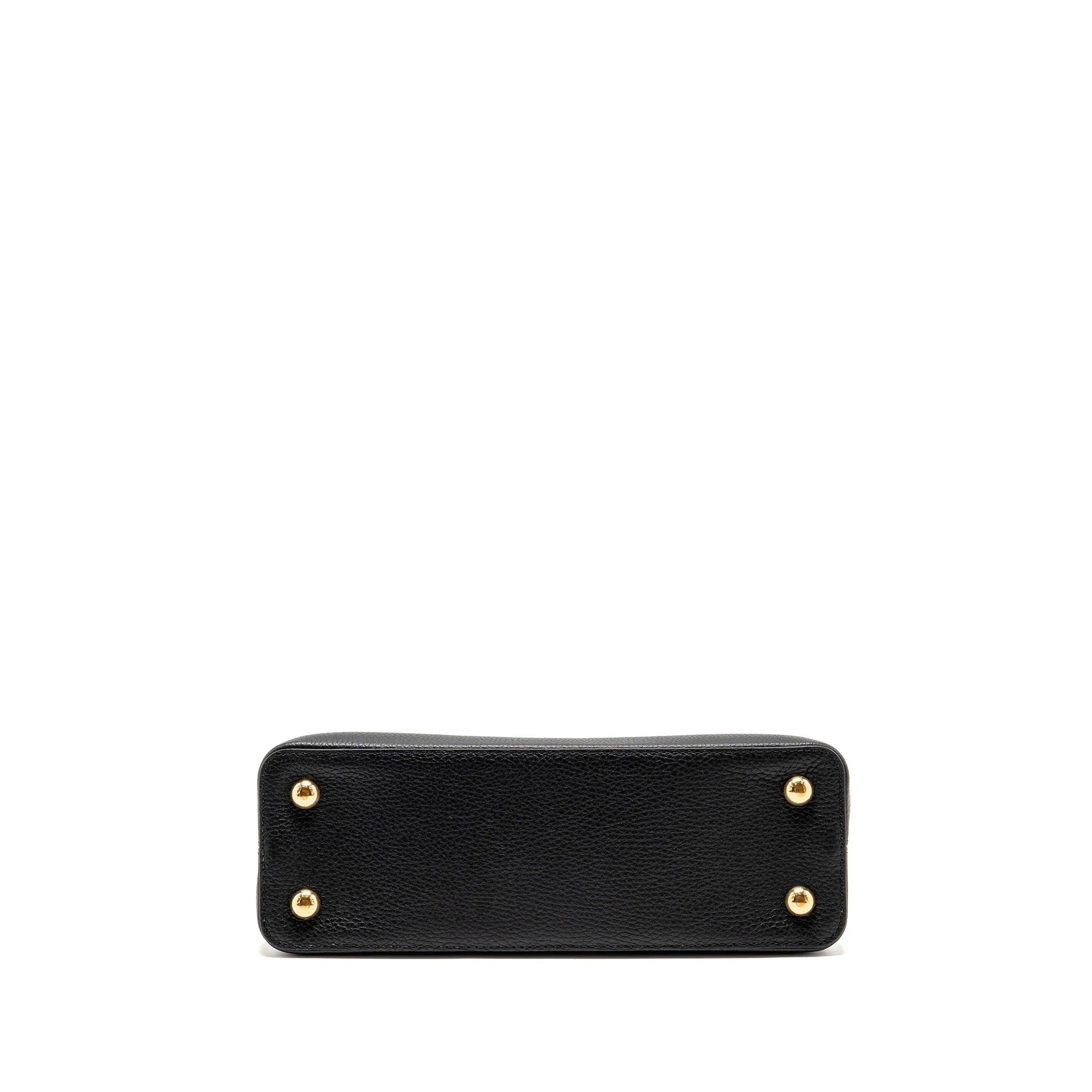 Louis Vuitton Capucines mm Taurillon Leather Black GHW - Image 6
