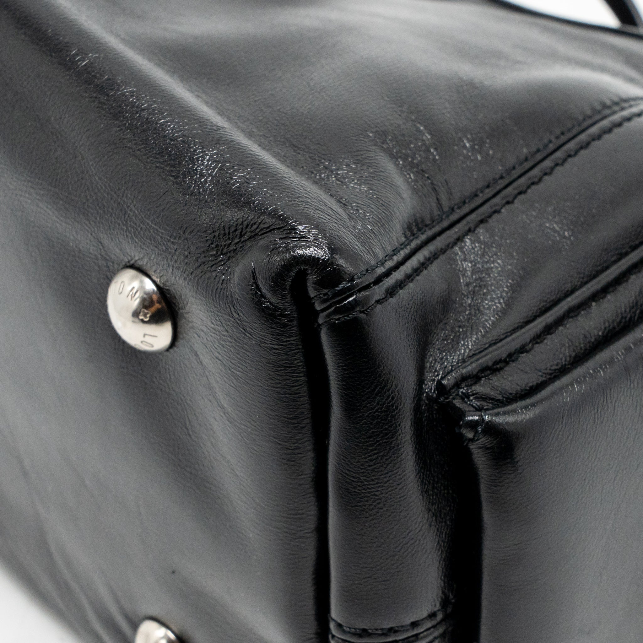 Louis Vuitton carryall cargo vibe pm lambskin black SHW - Image 8
