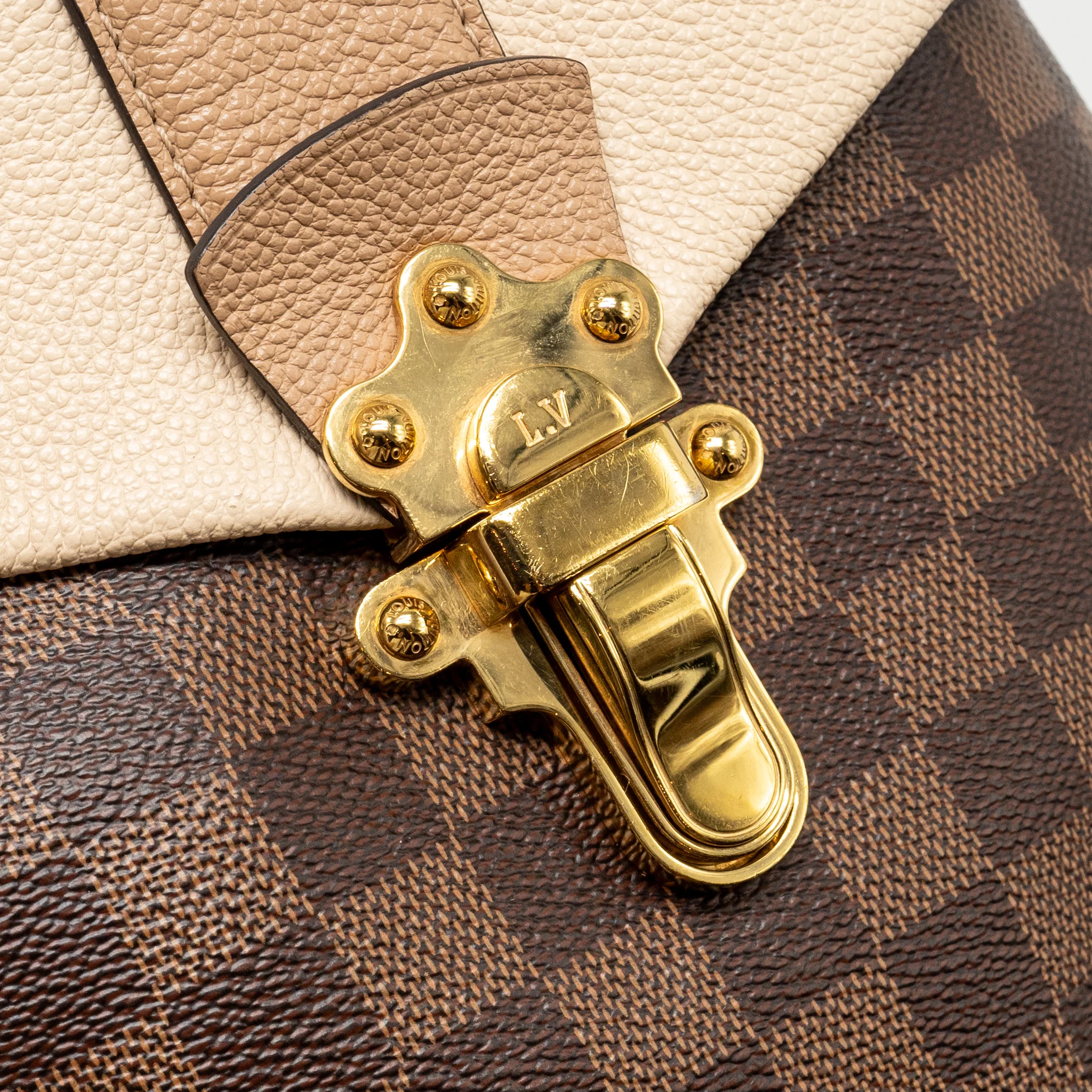 Louis Vuitton Clapton Backpack Damier Ebene/Light Pink GHW - Image 13
