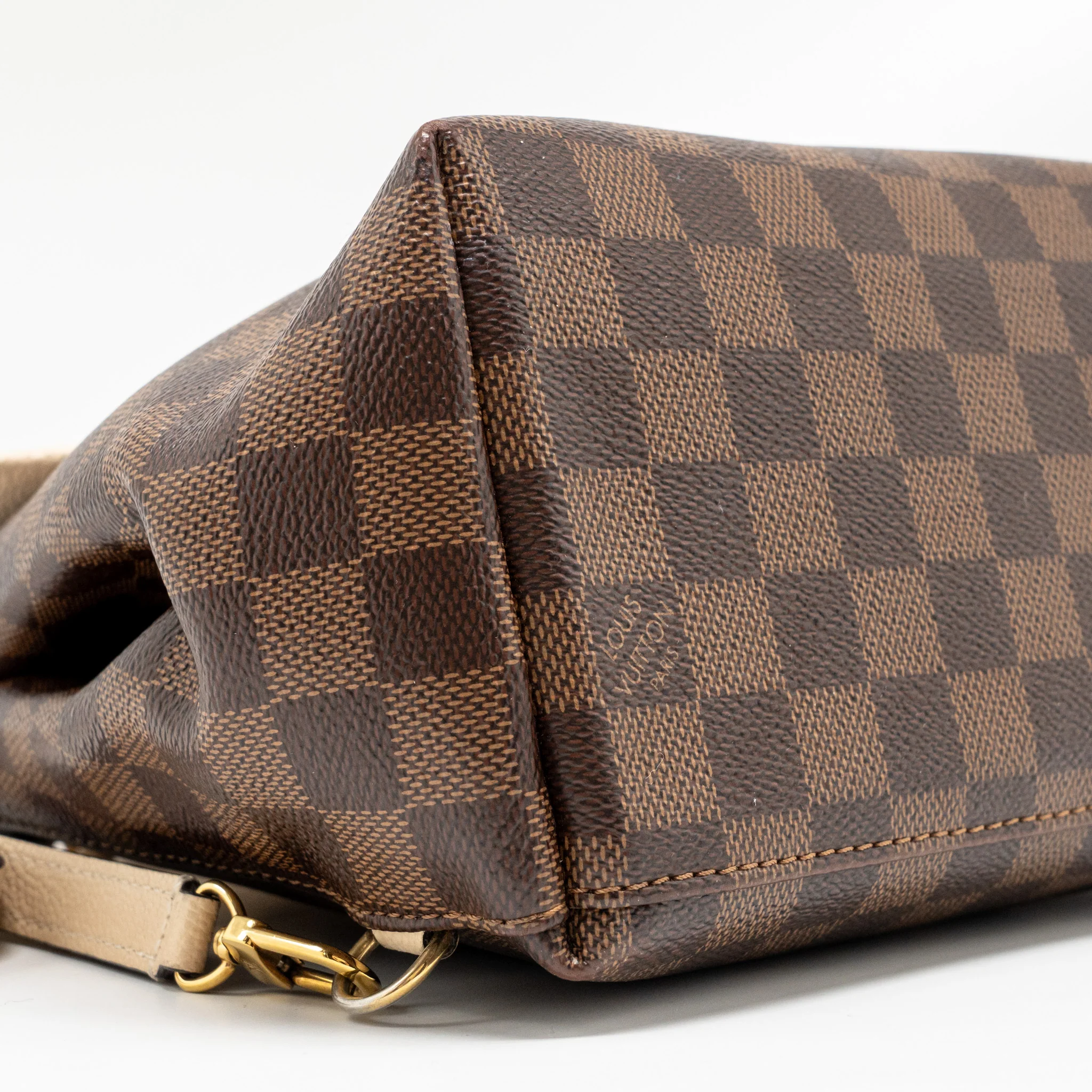 Louis Vuitton Clapton Backpack Damier Ebene/Light Pink GHW - Image 6