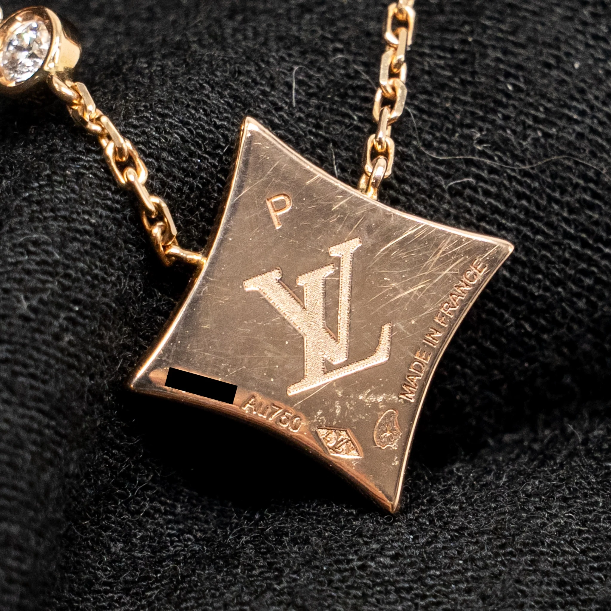 Louis Vuitton Color Blossom BB Star Pendant, Rose Gold, Pink Mother Of Pearl / Diamond - Image 6