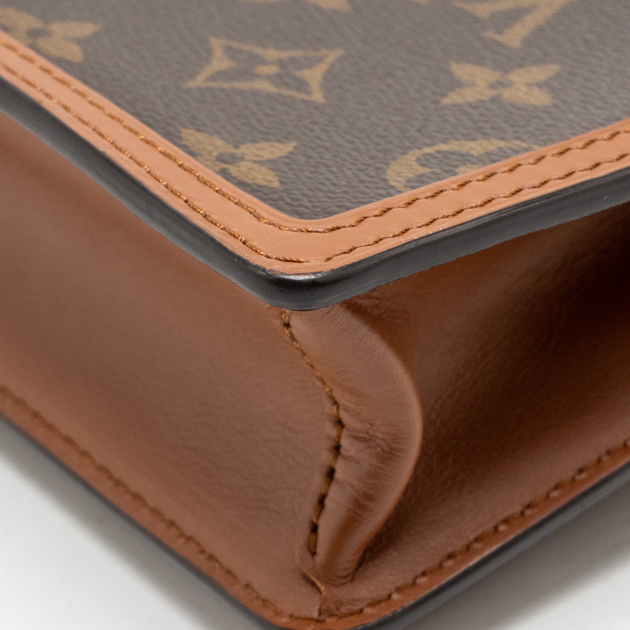 Louis Vuitton Dauphine Chain Wallet Monogram Canvas GHW - Image 10