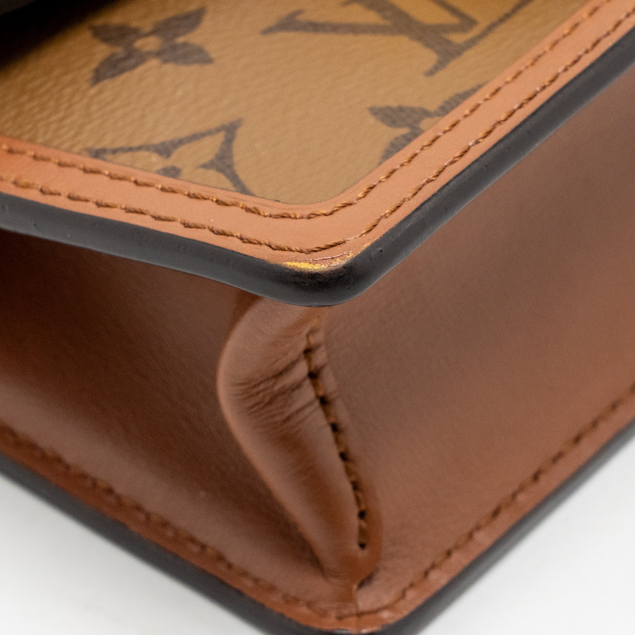 Louis Vuitton Dauphine Chain Wallet Monogram Canvas GHW - Image 7