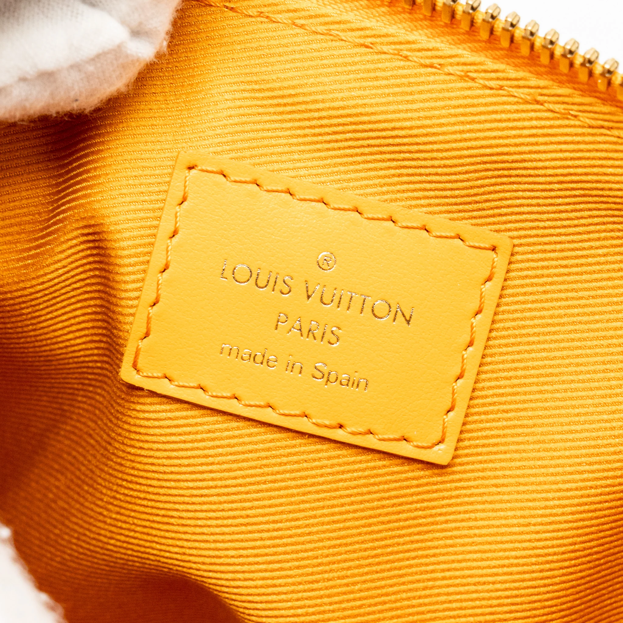 Louis Vuitton Double Flat Messenger Shoulder Bag Canvas/Denim Multicolour Silver/Gold Hardware - Image 9