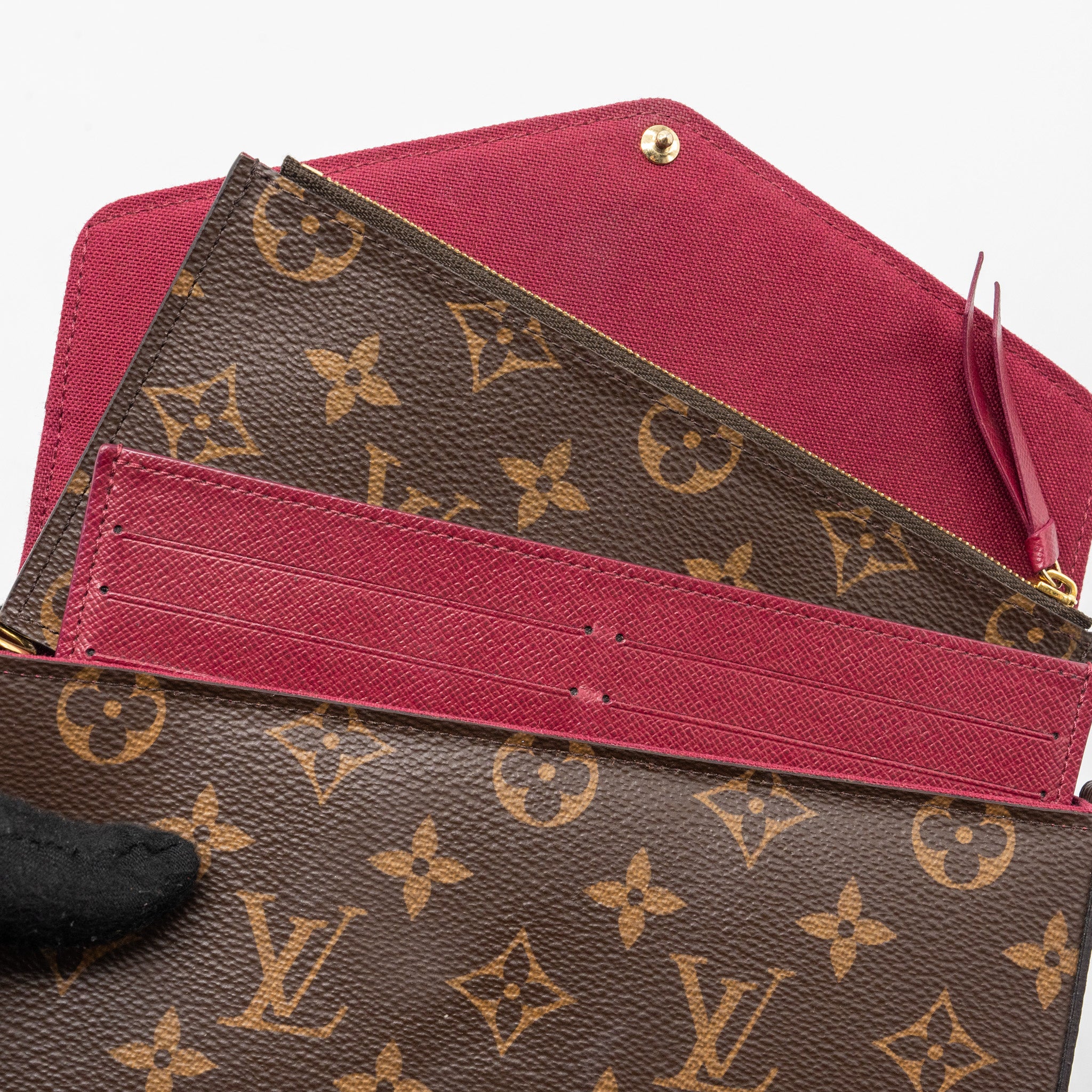 Louis Vuitton Felicie Pochette Monogram CANVAS GHW - Image 9