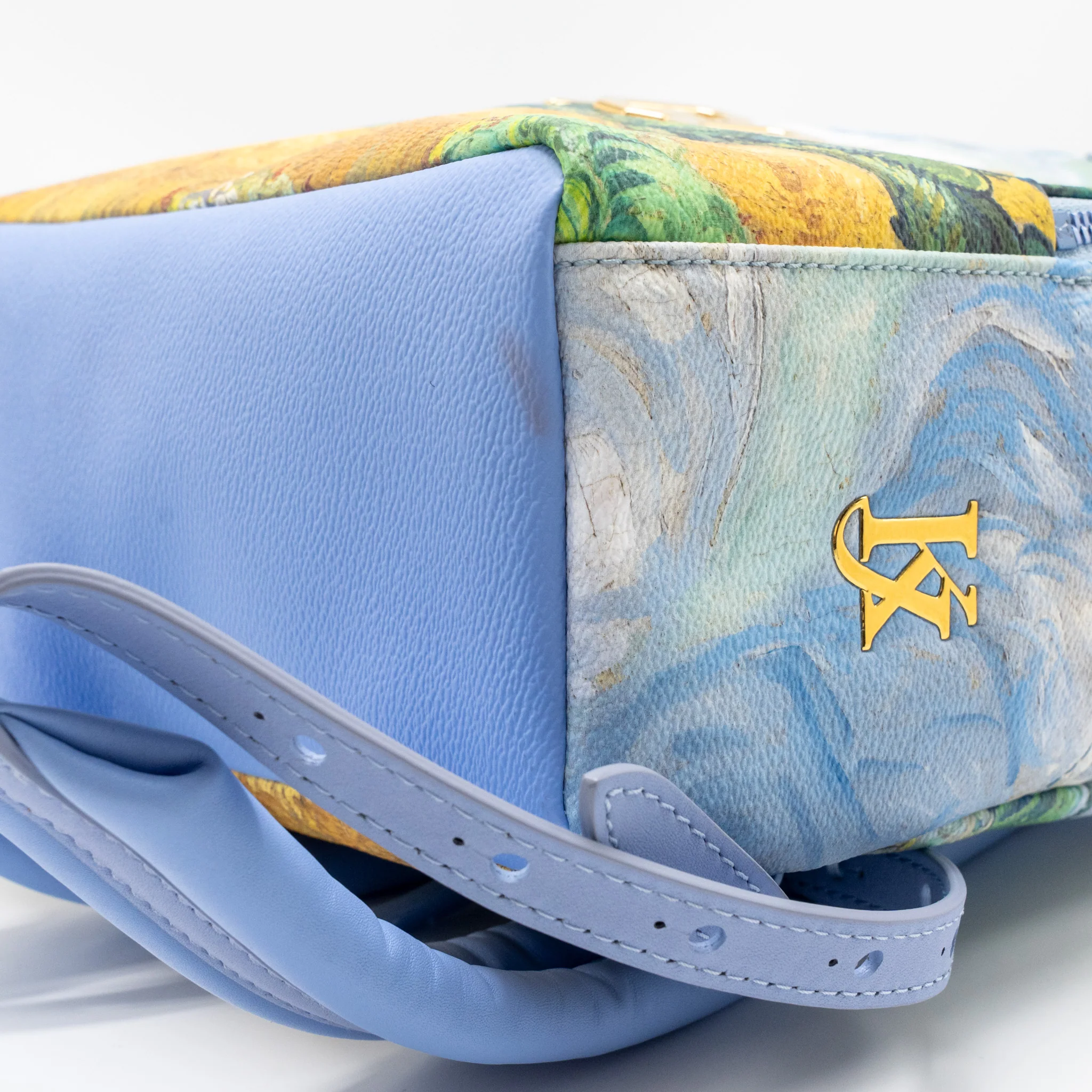 Louis Vuitton Jeff Koons Van Gogh Palm Springs Backpack Monogram Multicolour GHW - Image 7