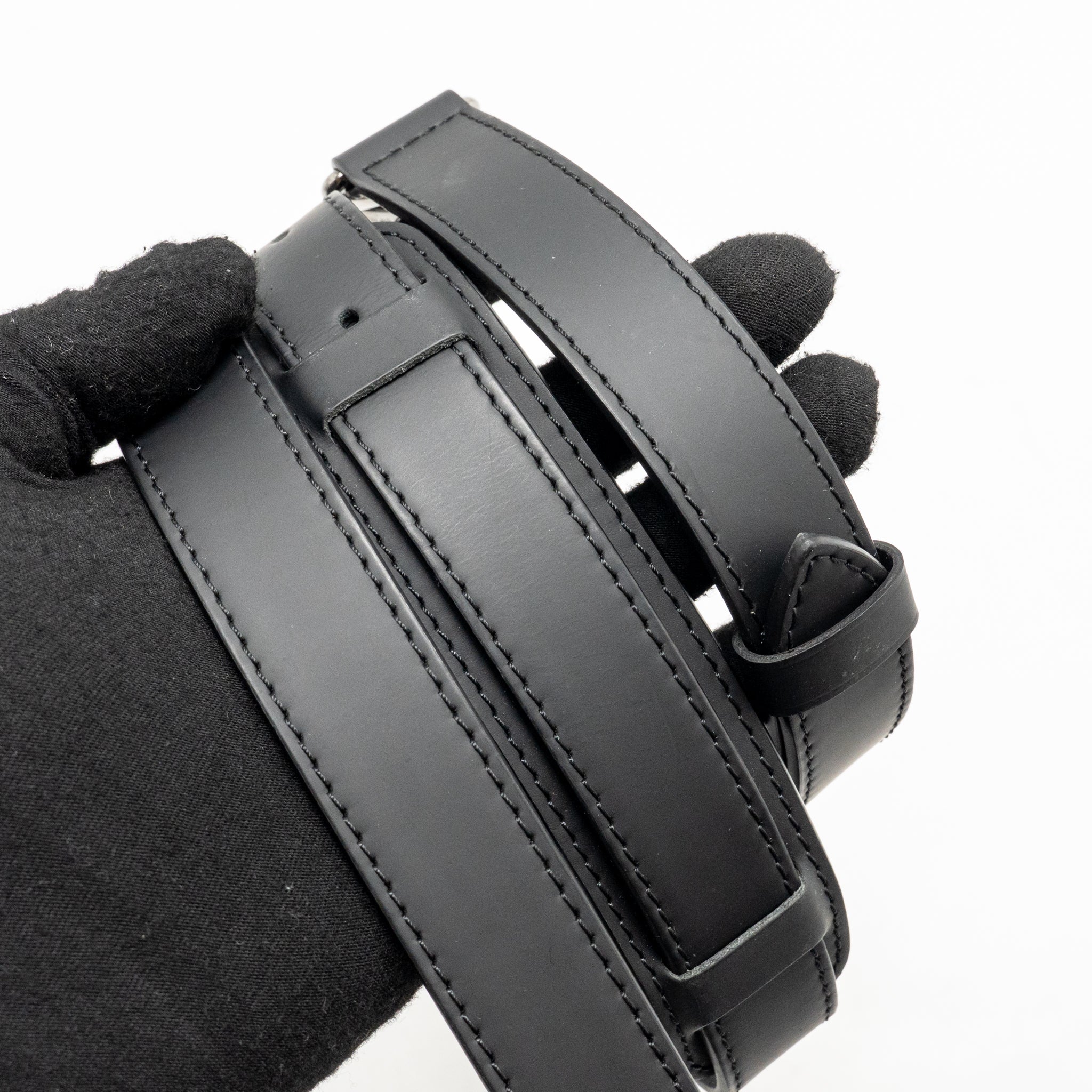 Louis Vuitton Keepall Bandoulière 55 Monogram Eclipse Coated Canvas Black SHW - Image 16