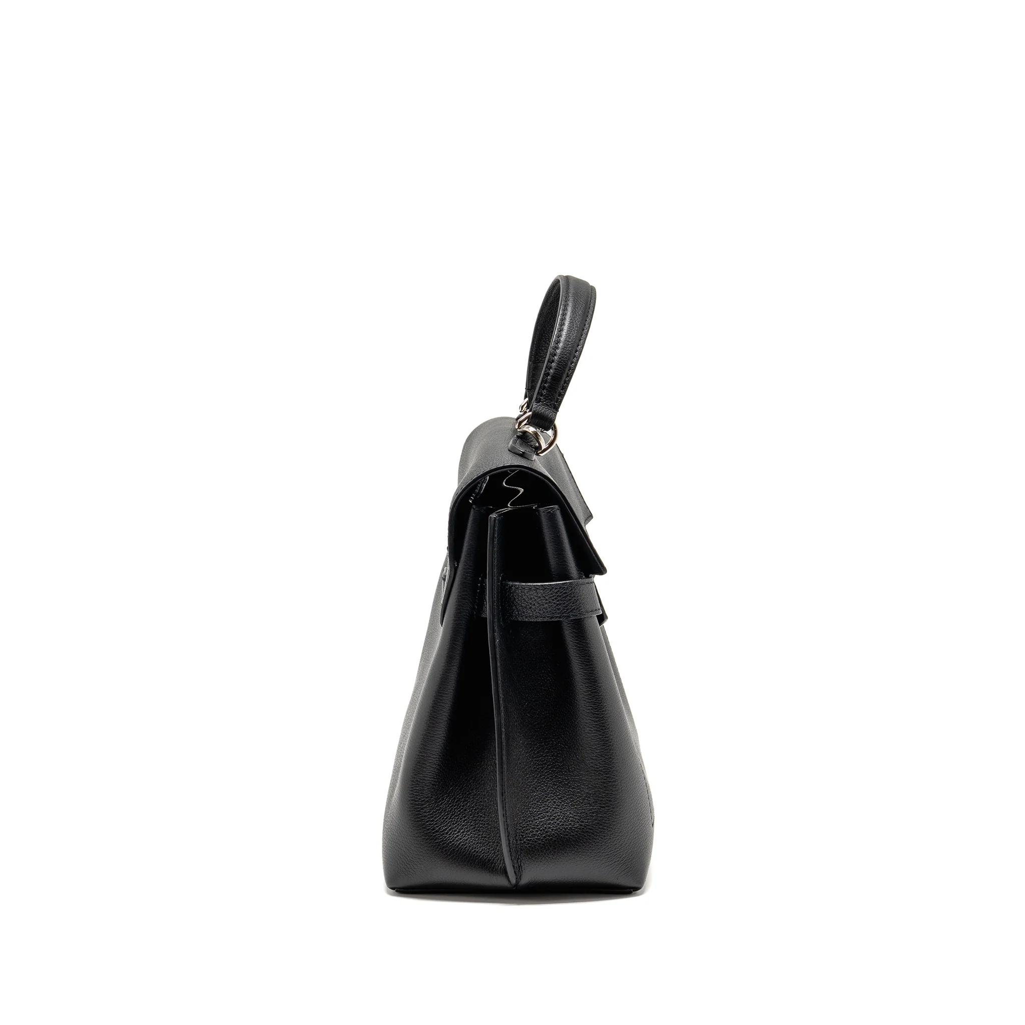 Louis Vuitton Lockme Ever MM Grained Calfskin Black SHW - Image 3