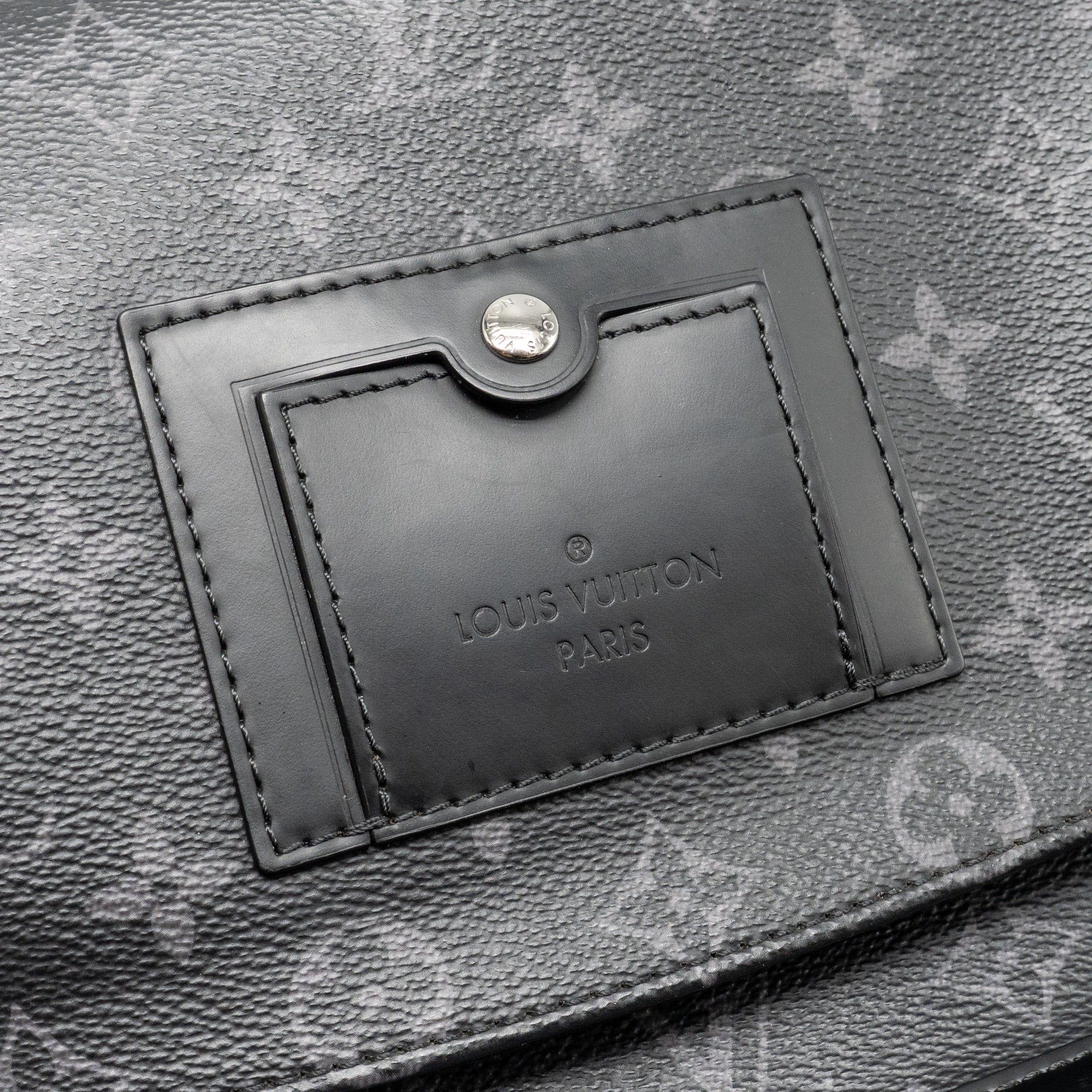 Louis Vuitton Messenger Voyager PM Monogram Canvas Black SHW - Image 14
