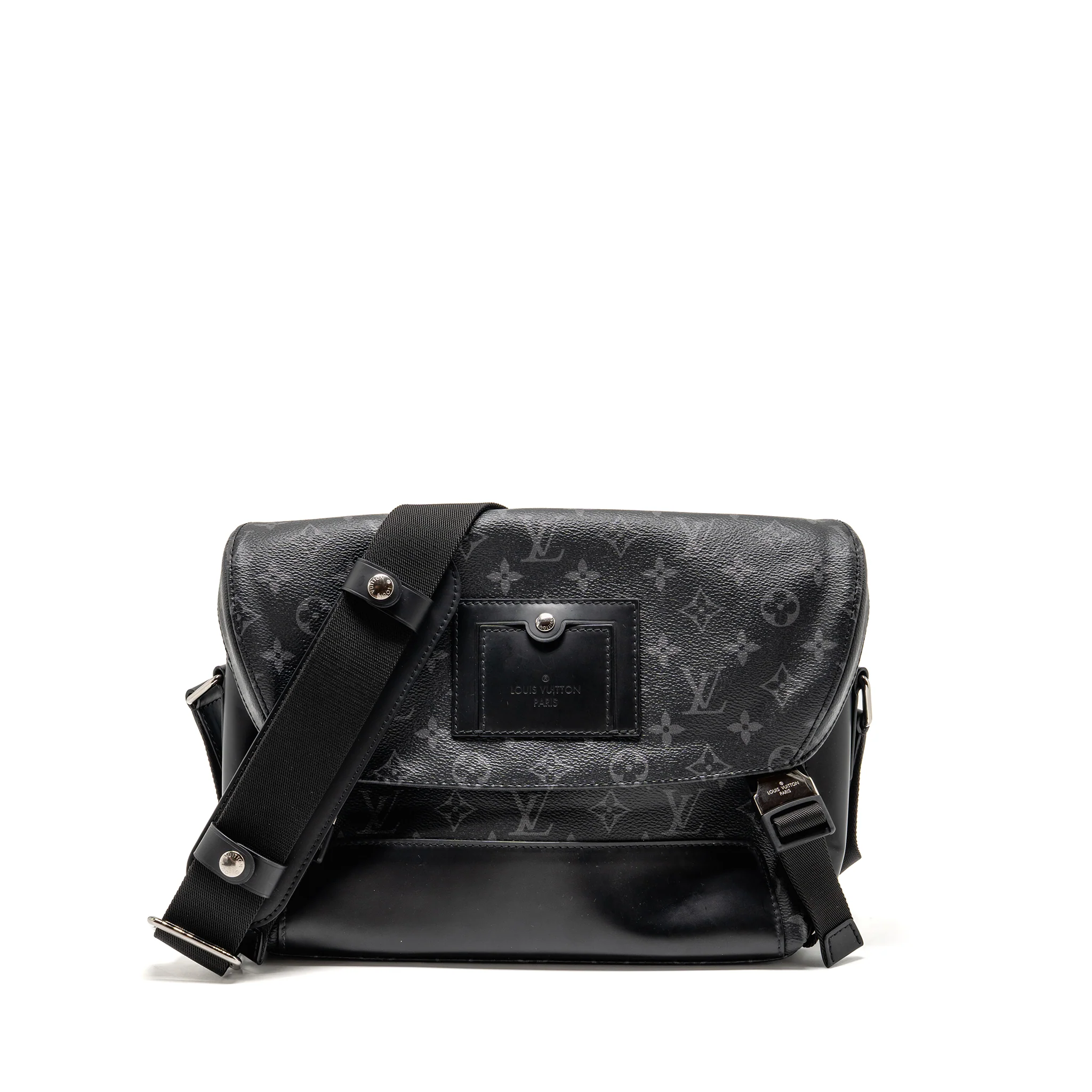 Louis Vuitton Messenger Voyager PM monogram eclipse black SHW
