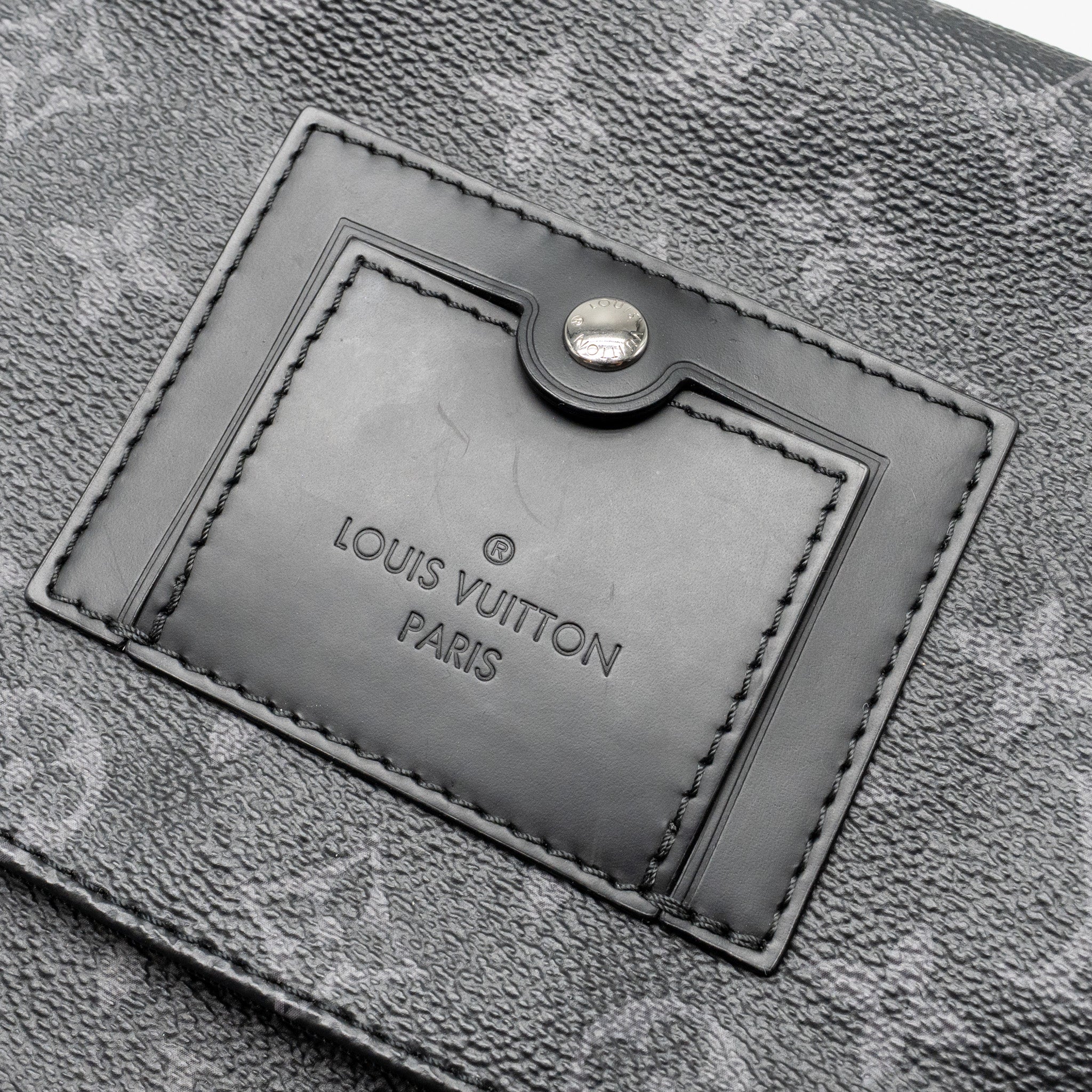 Louis Vuitton Messenger Voyager PM monogram eclipse black SHW - Image 12