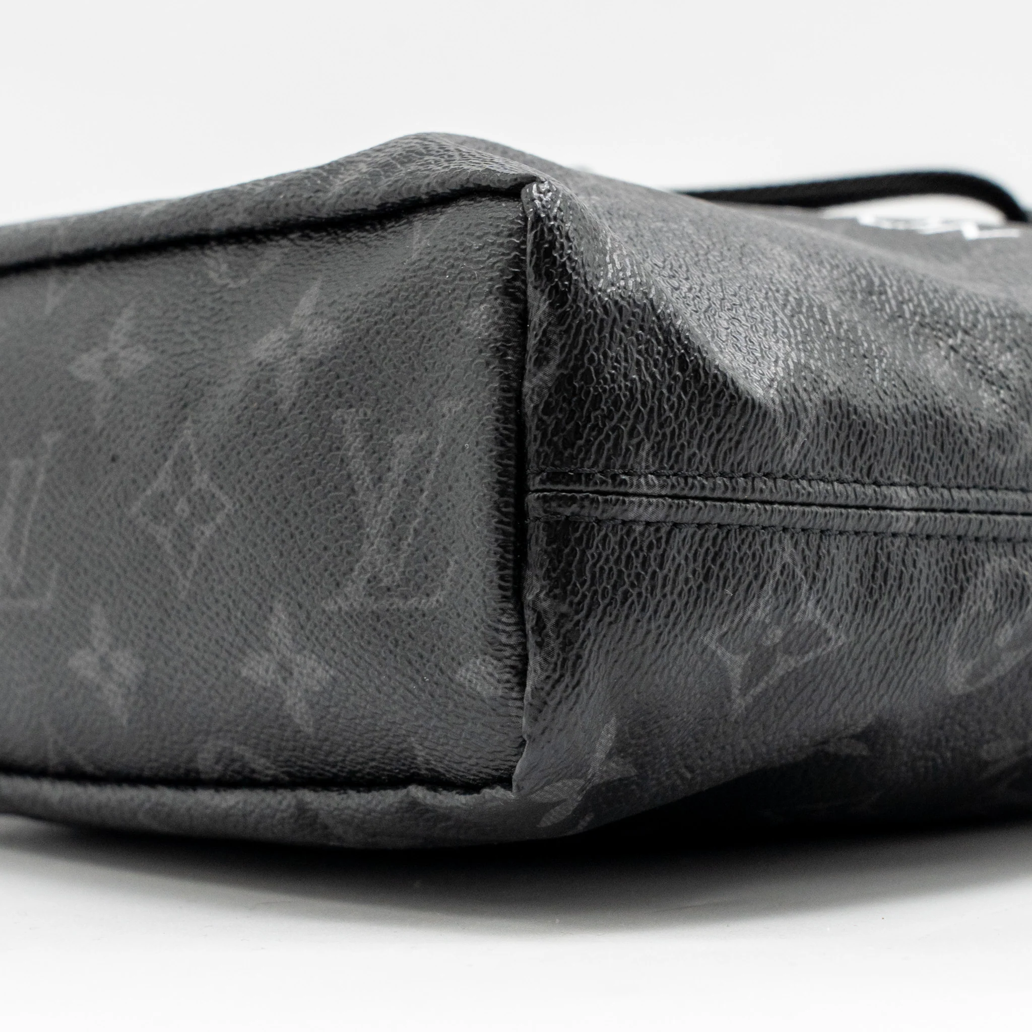 Louis Vuitton Monogram Eclipse Fragment Nano Bag Canvas Black SHW - Image 7