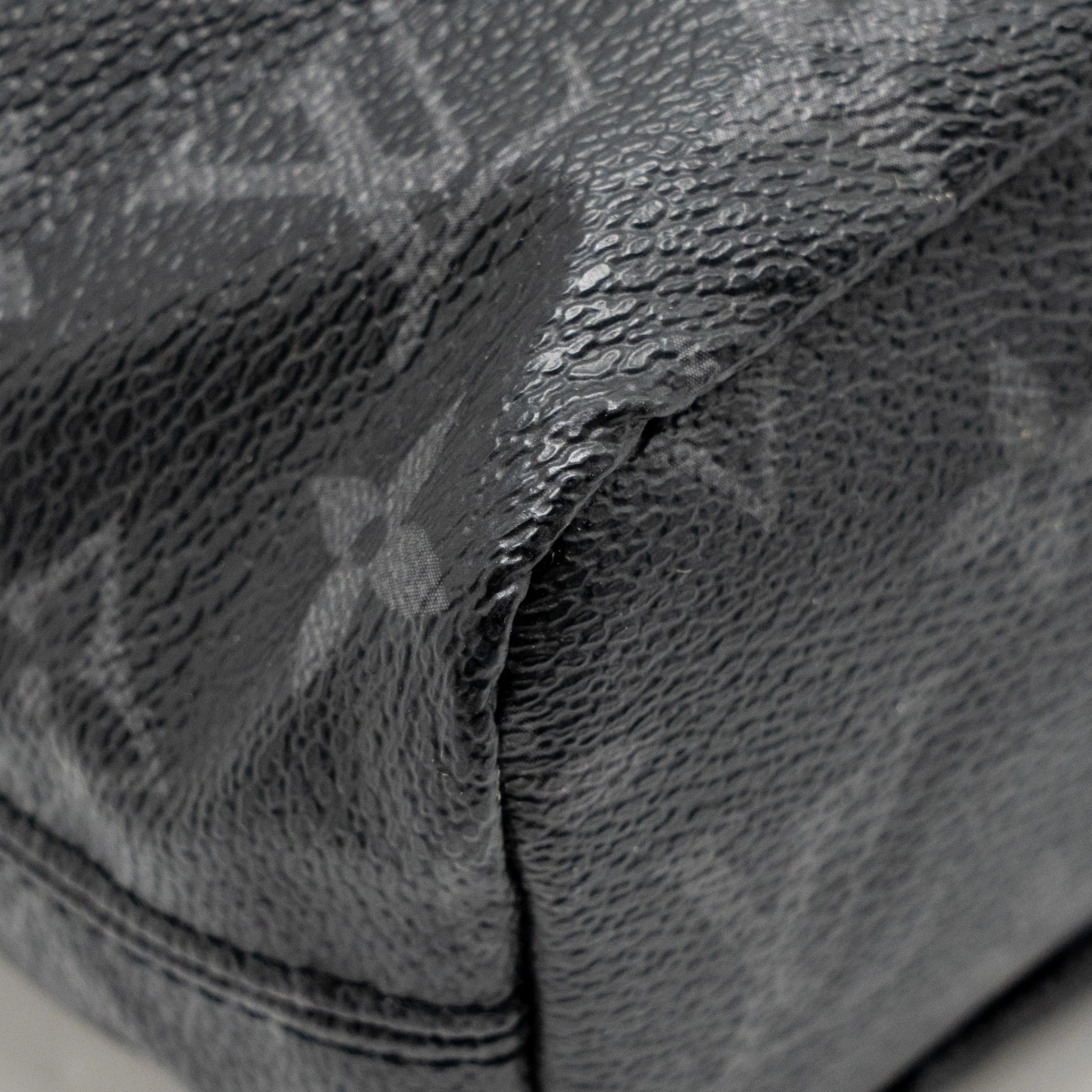 Louis Vuitton Monogram Eclipse Fragment Nano Bag Canvas Black SHW - Image 9