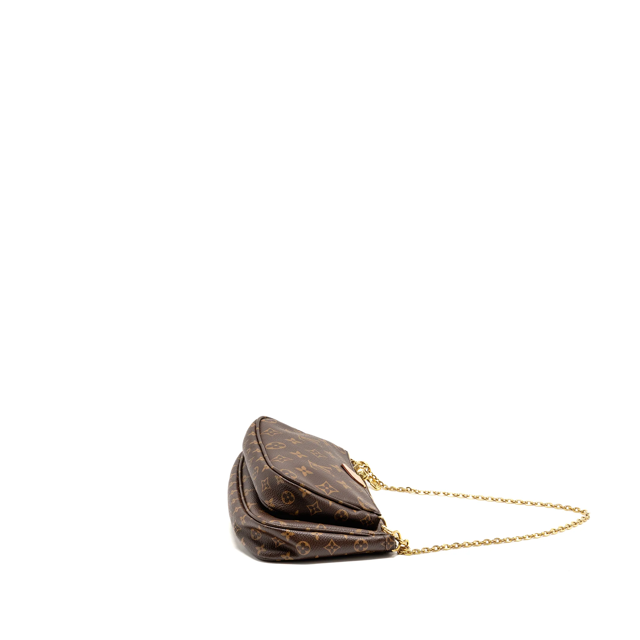 Louis Vuitton Multi Pochette accessoires Monogram Canvas Khaki GHW - Image 4
