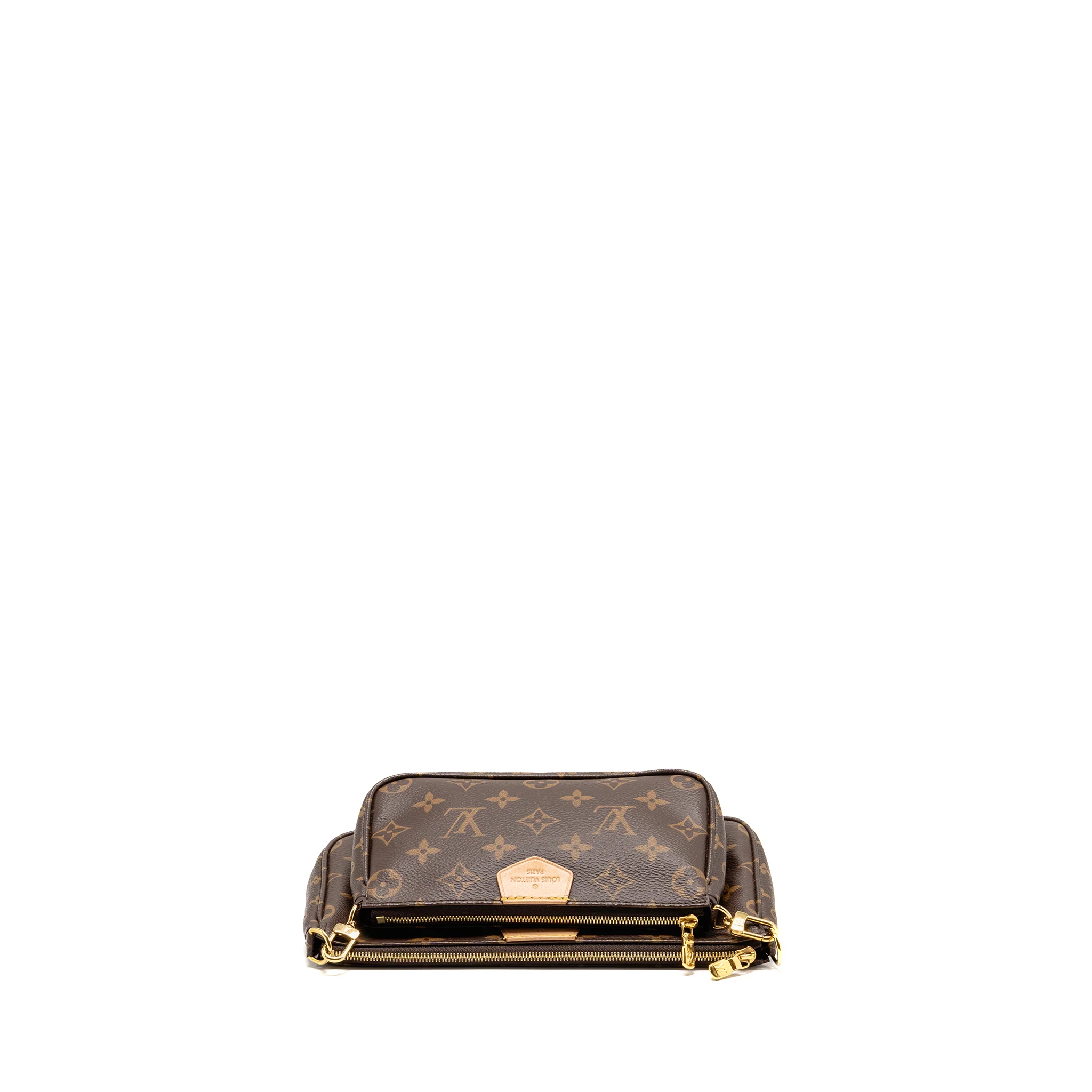 Louis Vuitton Multi Pochette accessoires Monogram Canvas Khaki GHW - Image 5