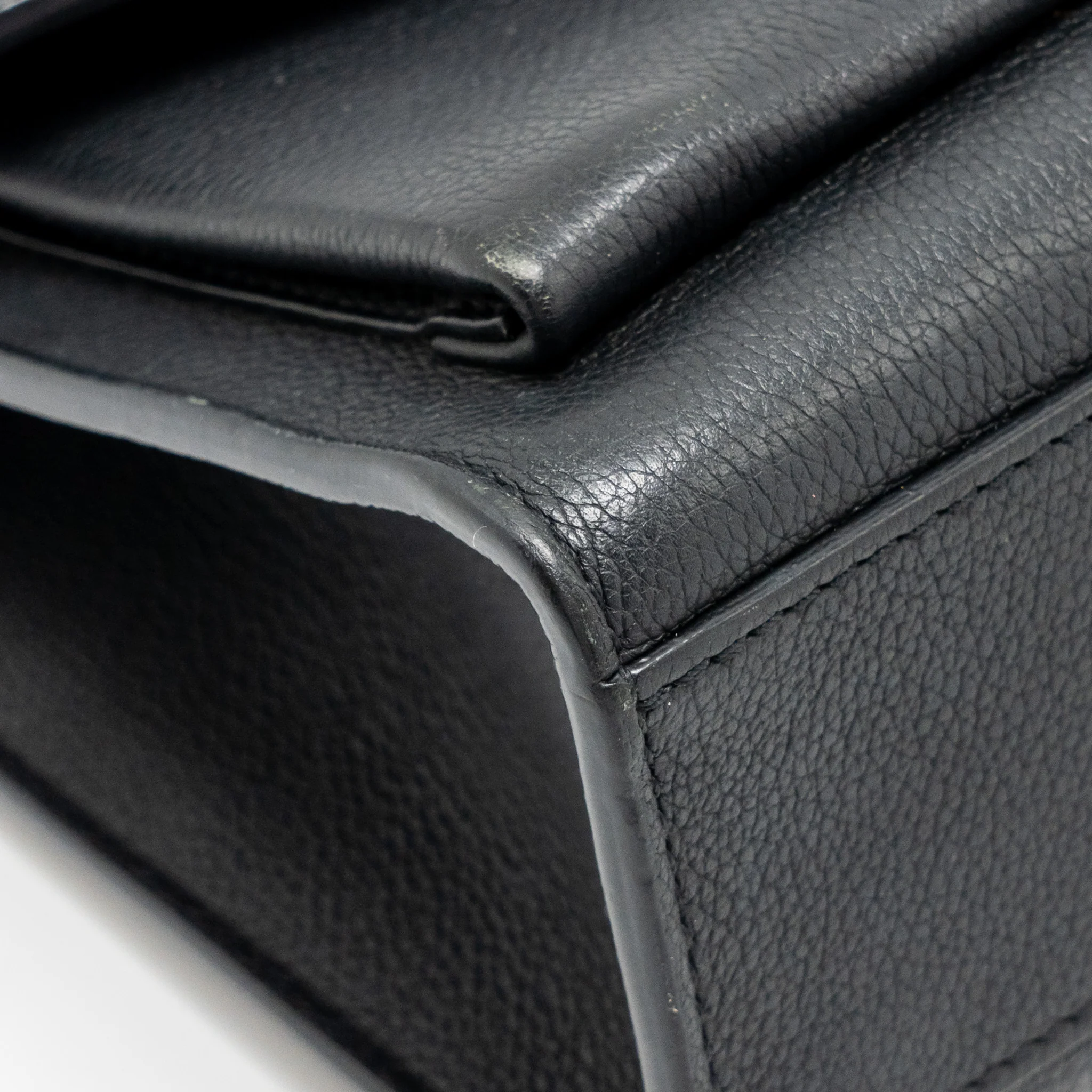 Louis Vuitton My Lock Me Bag Calfskin Black SHW - Image 9