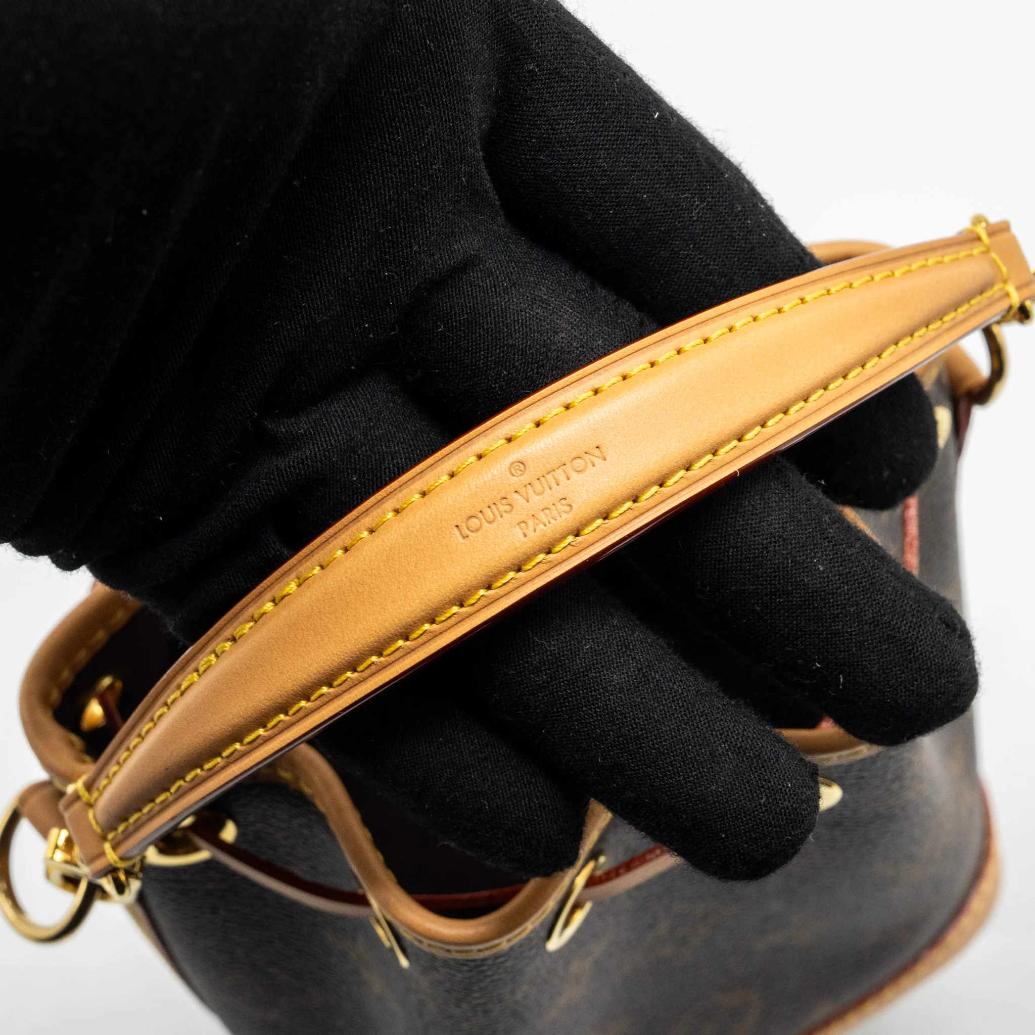 Louis Vuitton Nano Noe Monogram Canvas GHW - Image 12