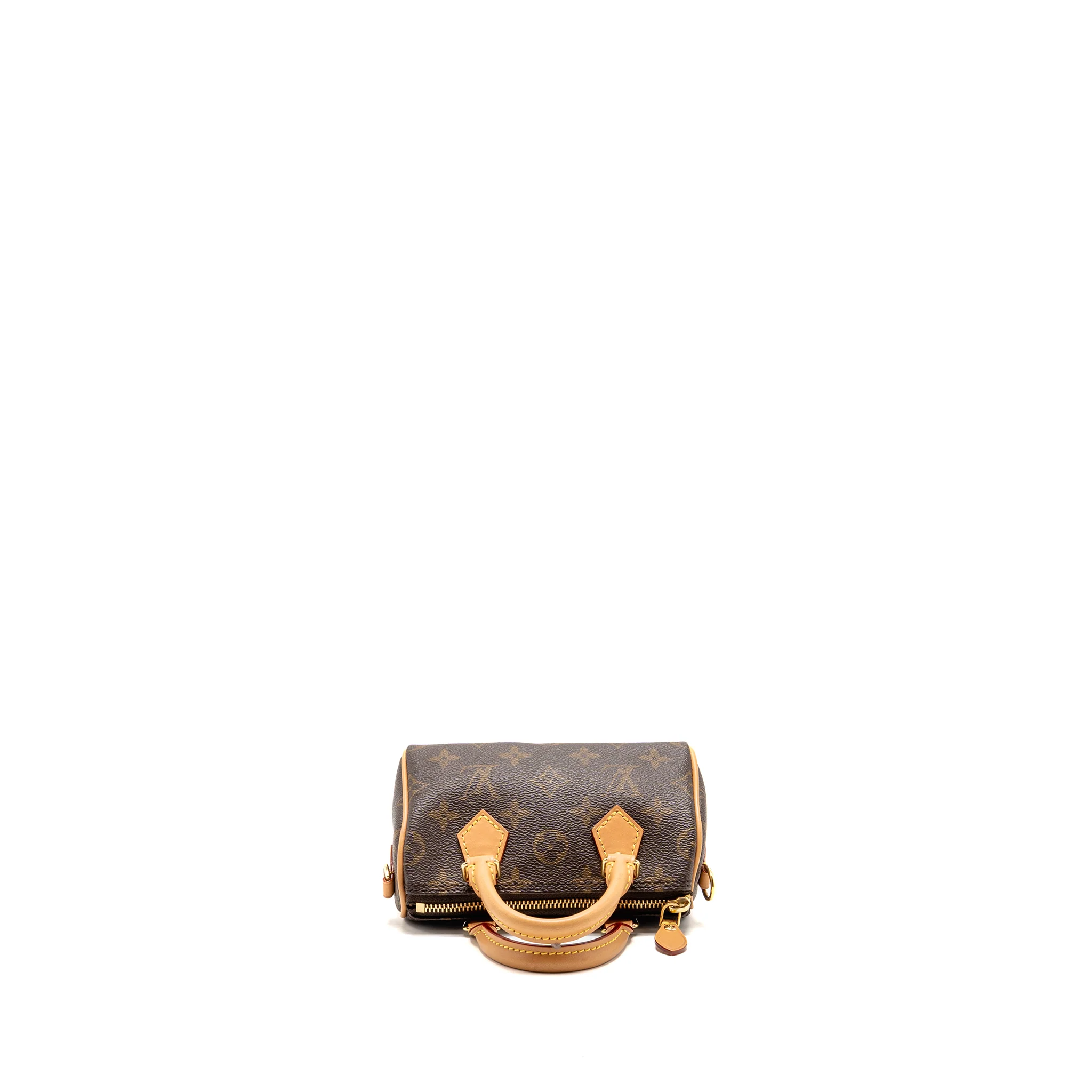 Louis Vuitton nano speedy monogram canvas GHW - Image 5
