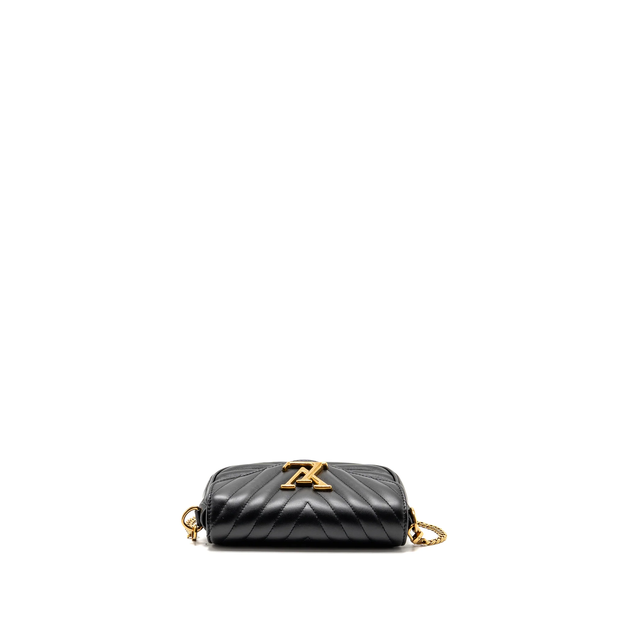 Louis Vuitton New Wave Multi Pochette Calfskin Black GHW - Image 5