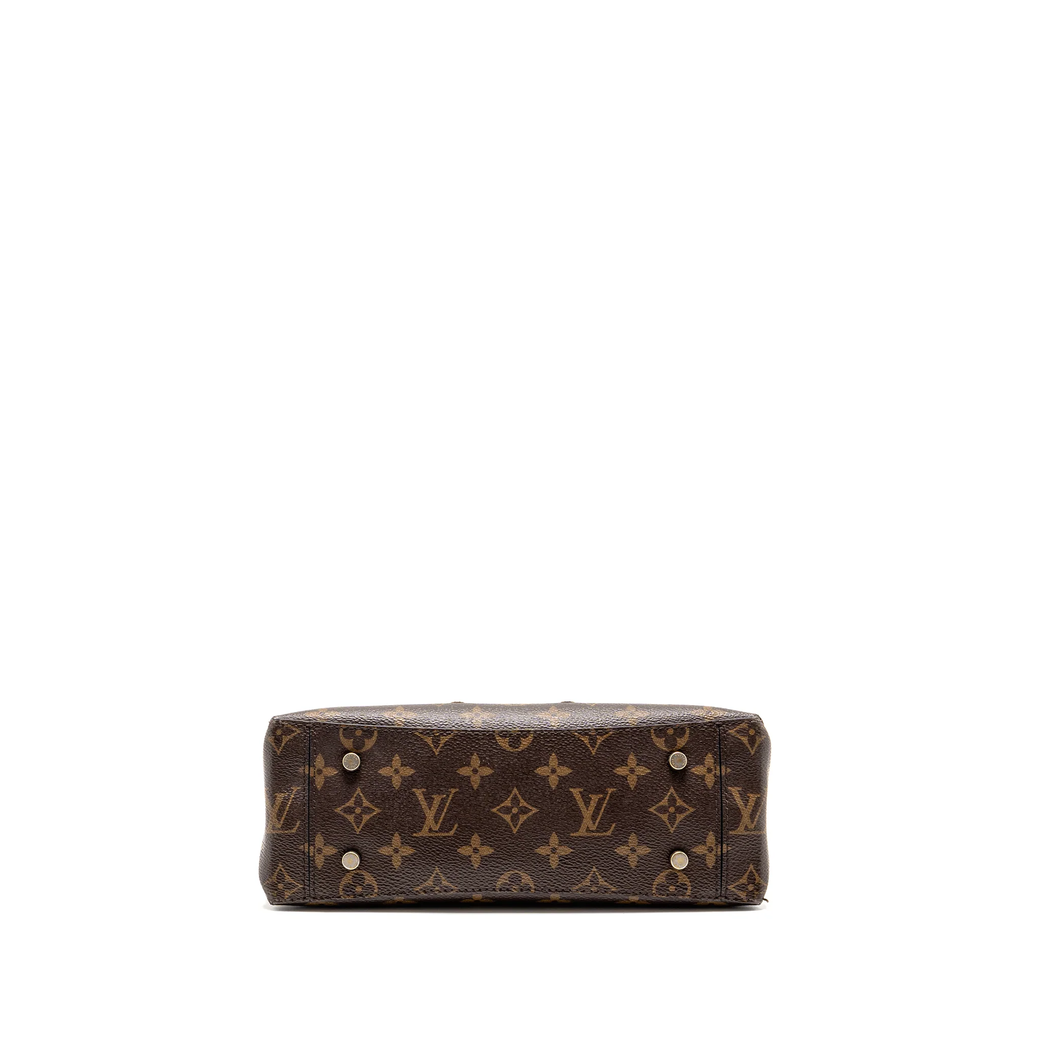 Louis Vuitton one handle MM monogram canvas/ leather black GHW - Image 6