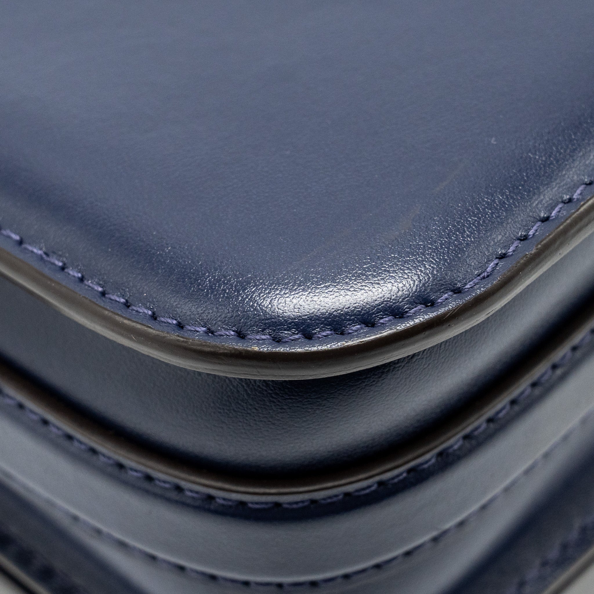 Louis Vuitton Pont 9 Calfskin Dark Blue GHW - Image 11