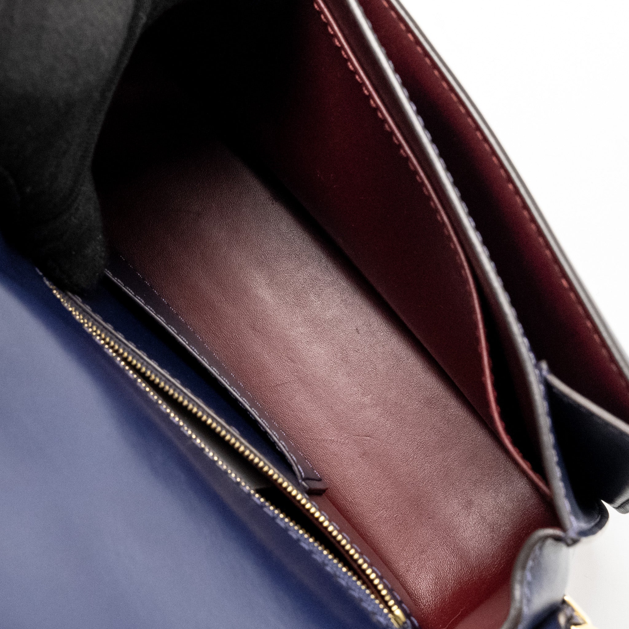 Louis Vuitton Pont 9 Calfskin Dark Blue GHW - Image 15