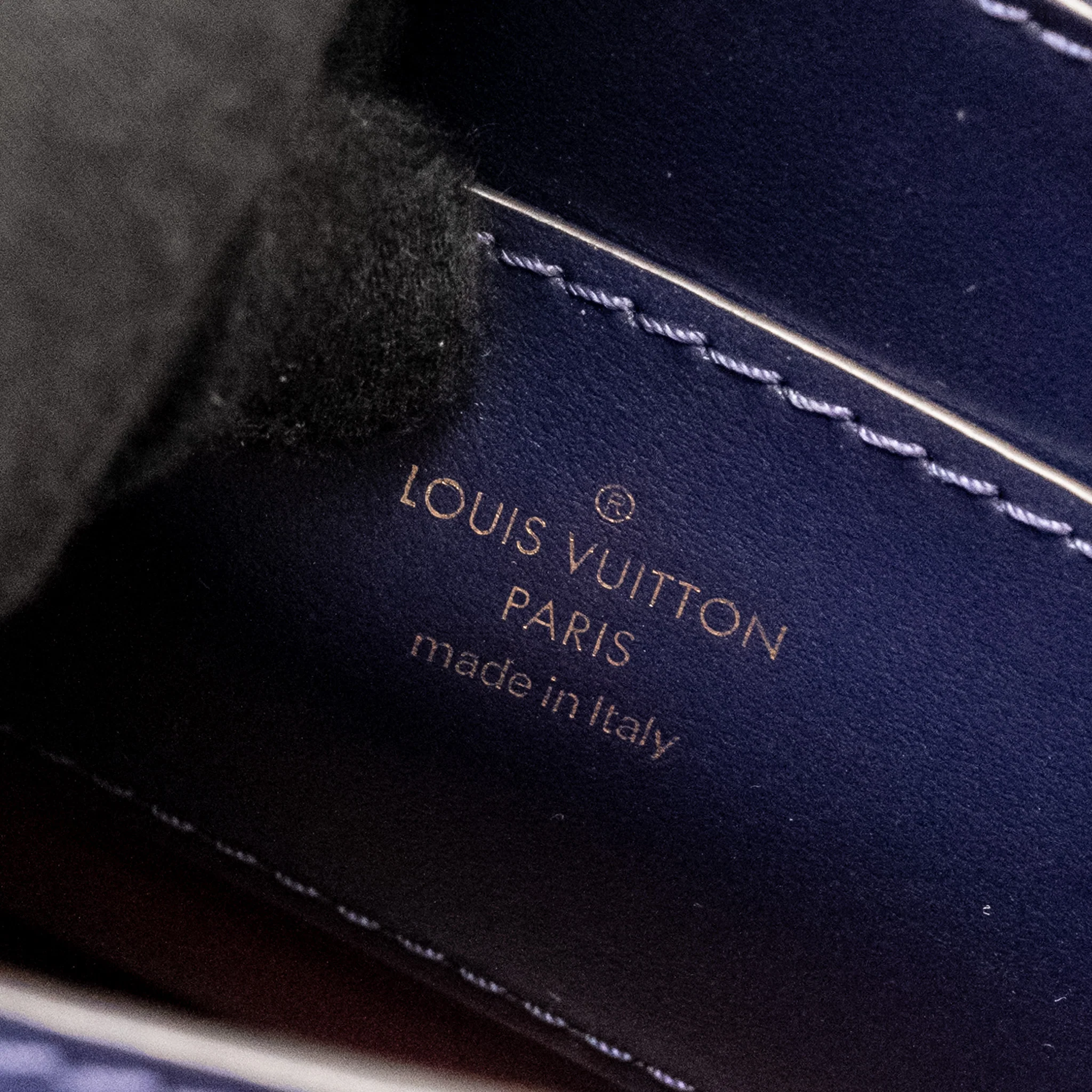 Louis Vuitton Pont 9 Calfskin Dark Blue GHW - Image 16