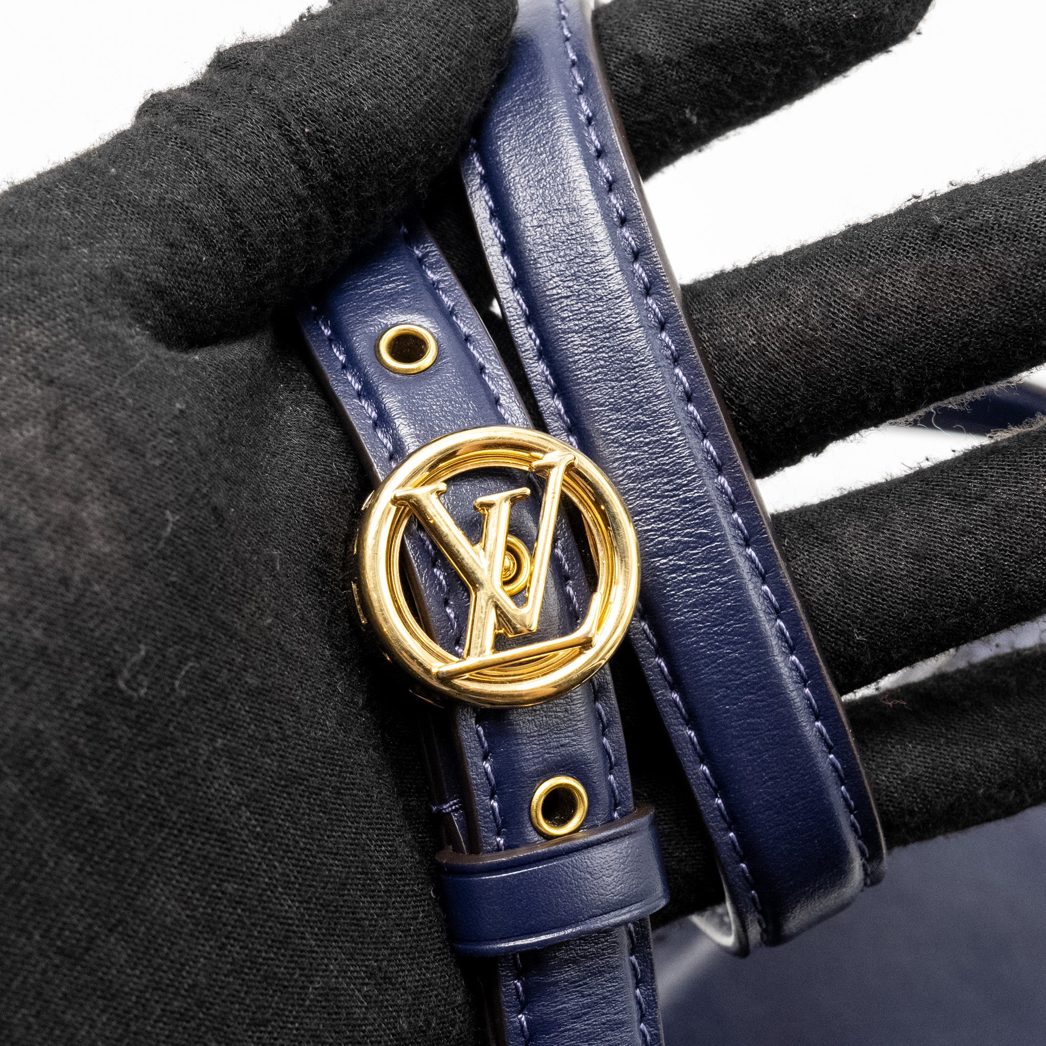 Louis Vuitton Pont 9 Calfskin Dark Blue GHW - Image 18
