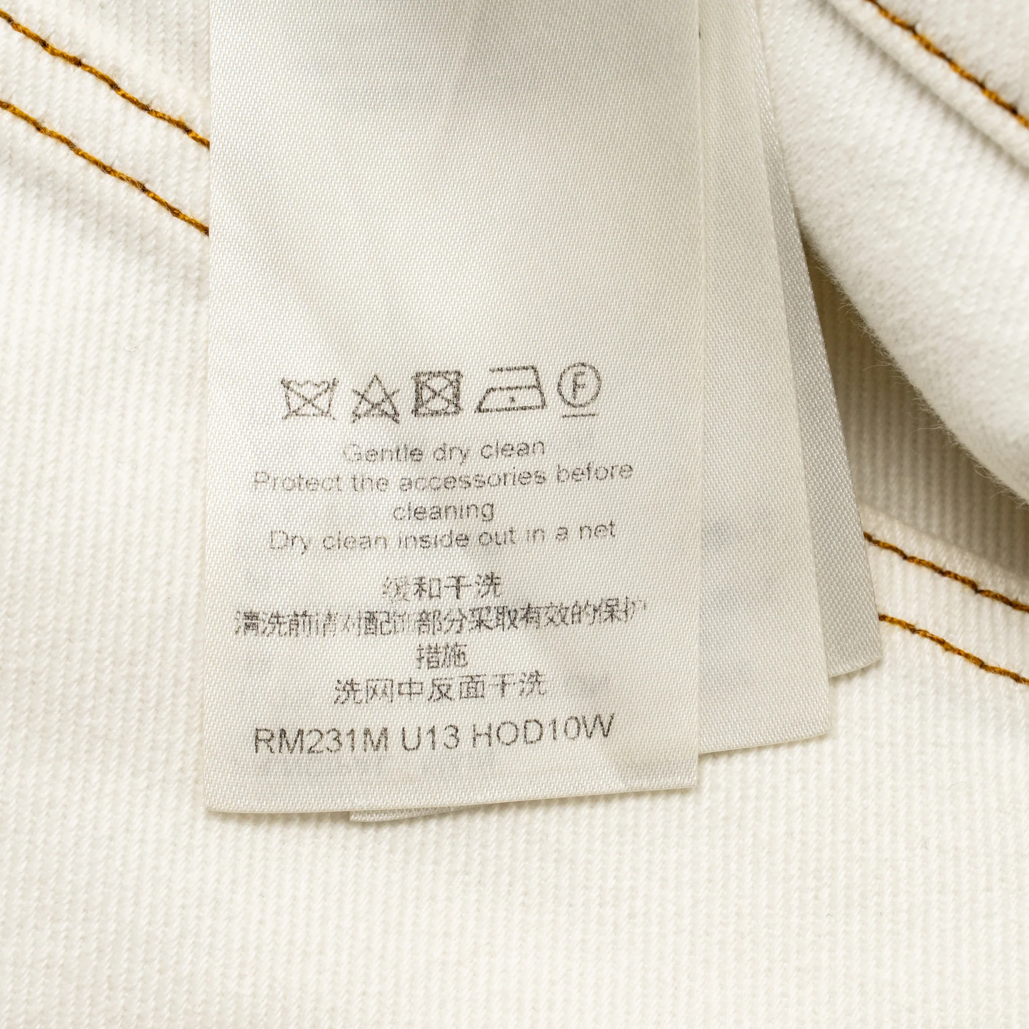 Louis Vuitton size 30 Virgil Abloh Spray Denim Pants White/Blue - Image 6