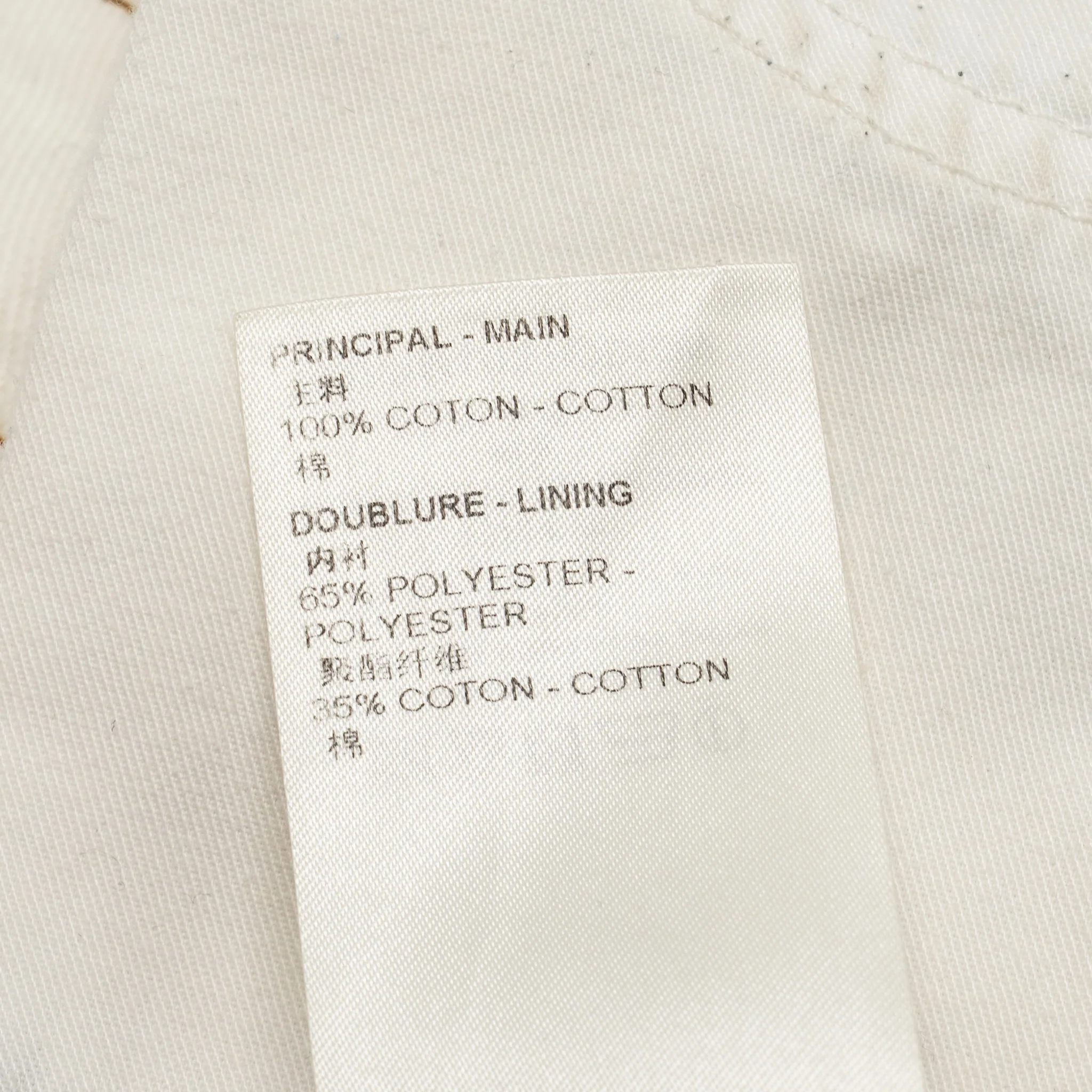 Louis Vuitton size 30 Virgil Abloh Spray Denim Pants White/Blue - Image 7