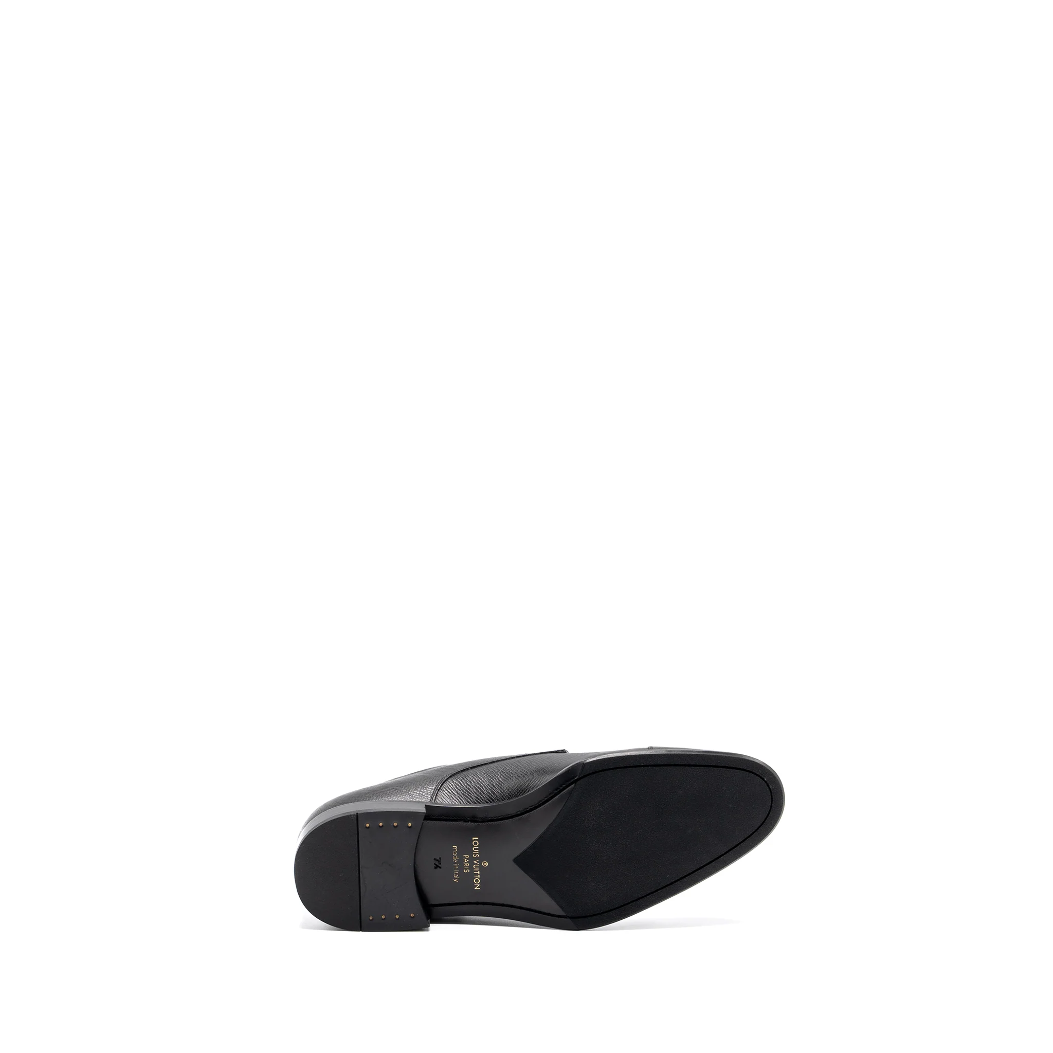 Louis Vuitton size 7.5 Derby Calfskin Black - Image 6