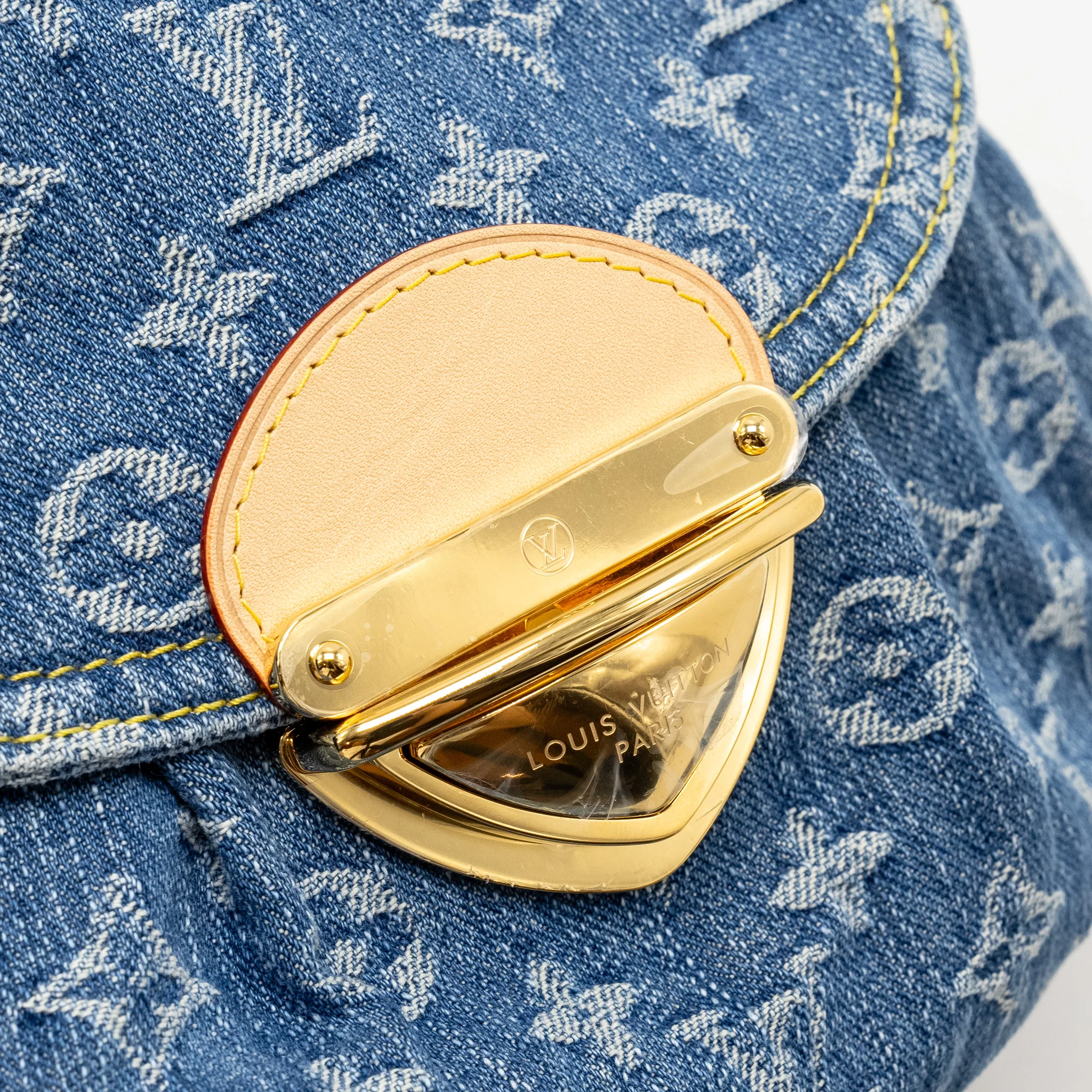 Louis Vuitton Sunset Monogram Denim Remix Light Blue Limited Edition GHW - Image 12