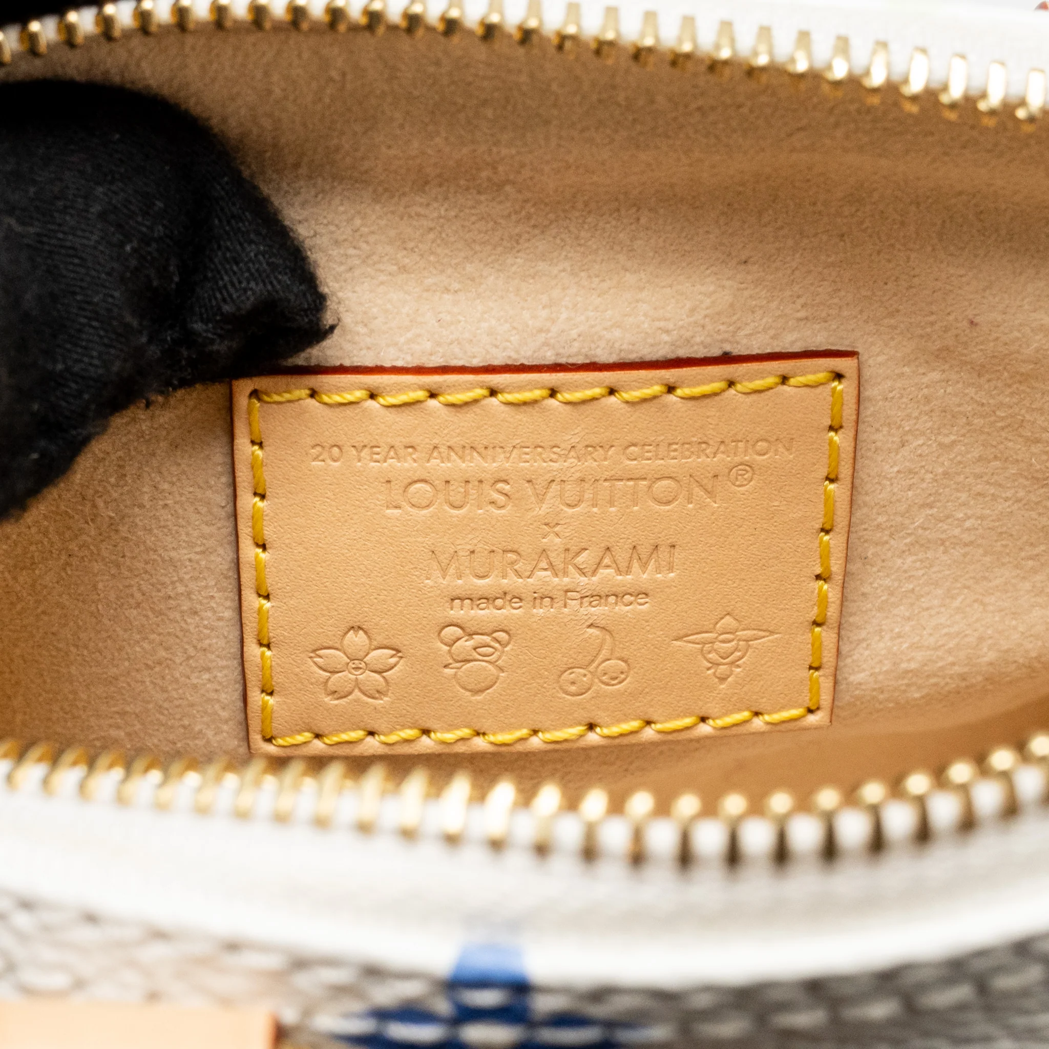 Louis Vuitton Takashi Murakami Nano Speedy Monogram Canvas/Leather White/Multicolour GHW - Image 13