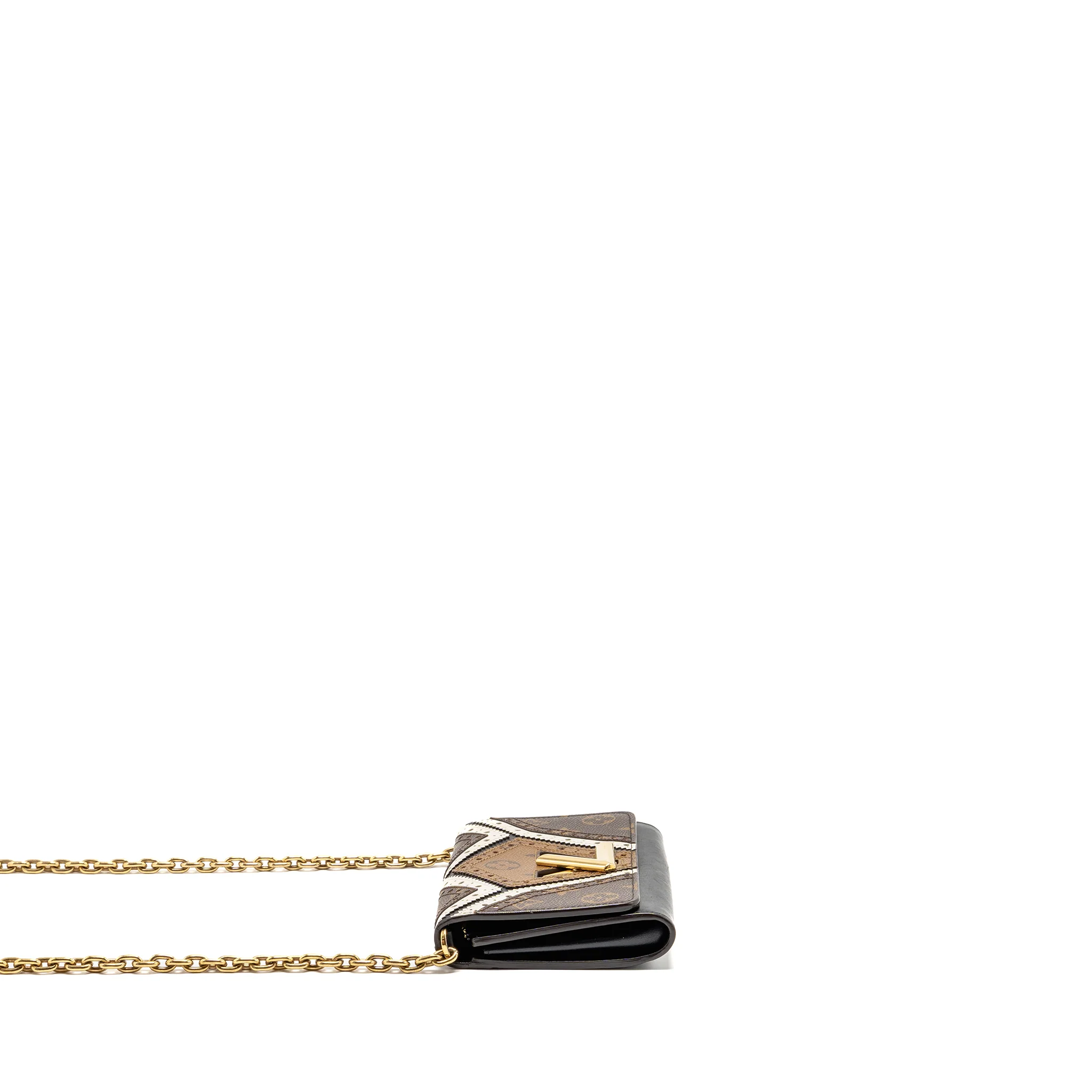 Louis Vuitton Twist Wallet On Chain Monogram Canvas / Leather Multicolour GHW - Image 3