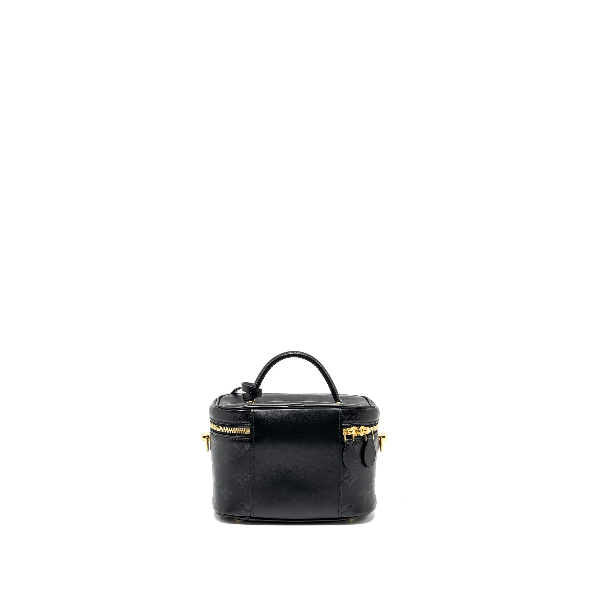 Louis Vuitton vanity case pm monogram lambskin black GHW - Image 2