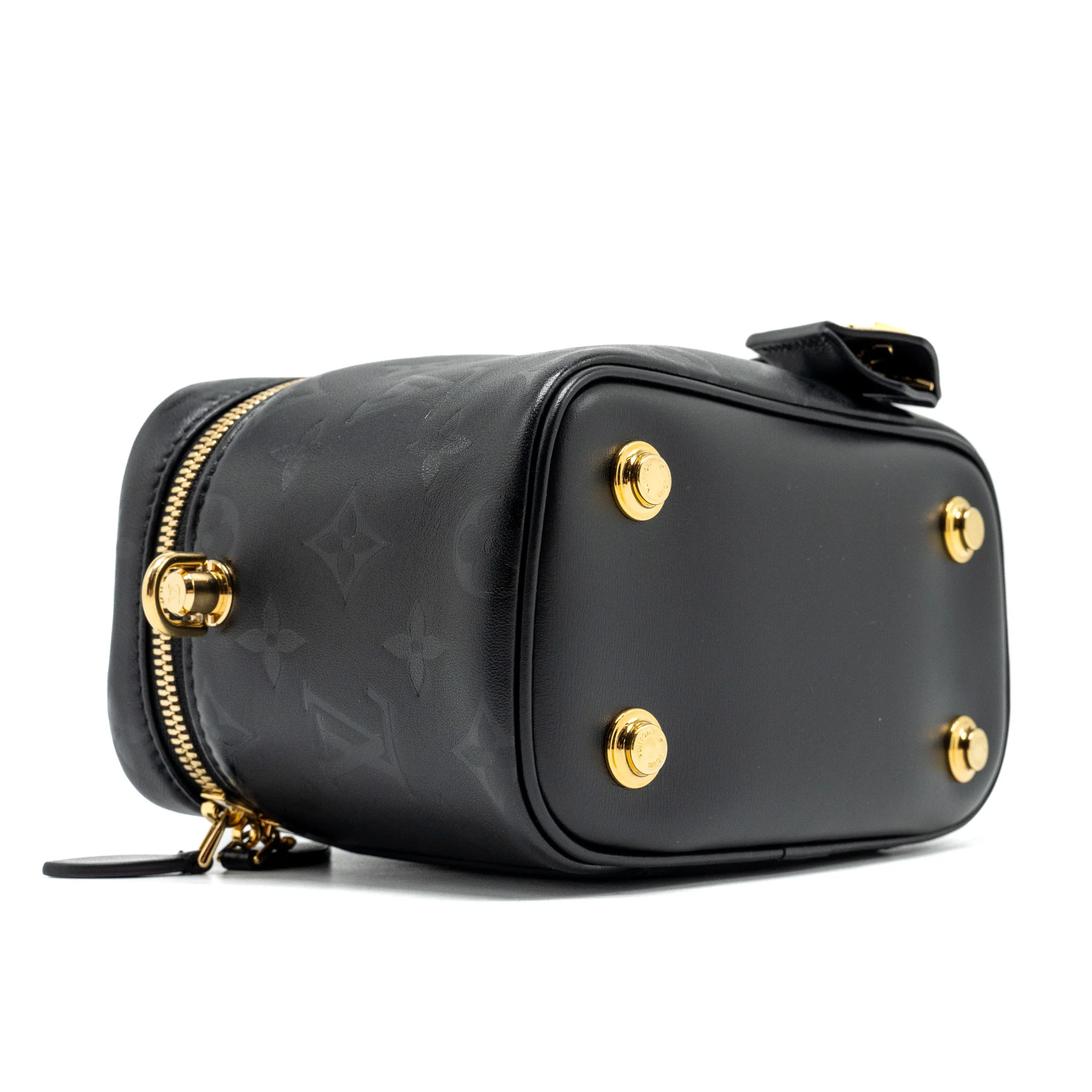 Louis Vuitton vanity case pm monogram lambskin black GHW - Image 7