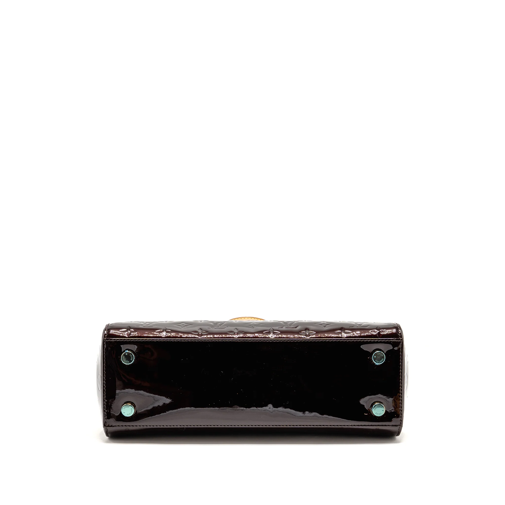 Louis Vuitton Vernis Brea MM Bag Monogram Patent Amarante GHW - Image 6