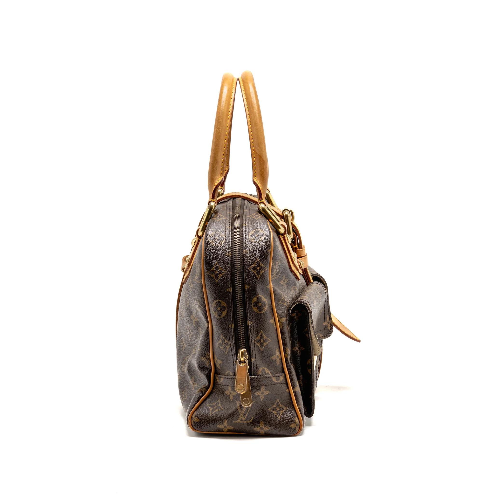 Louis Vuitton Vintage Manhattan GM Monogram Canvas GHW - Image 3