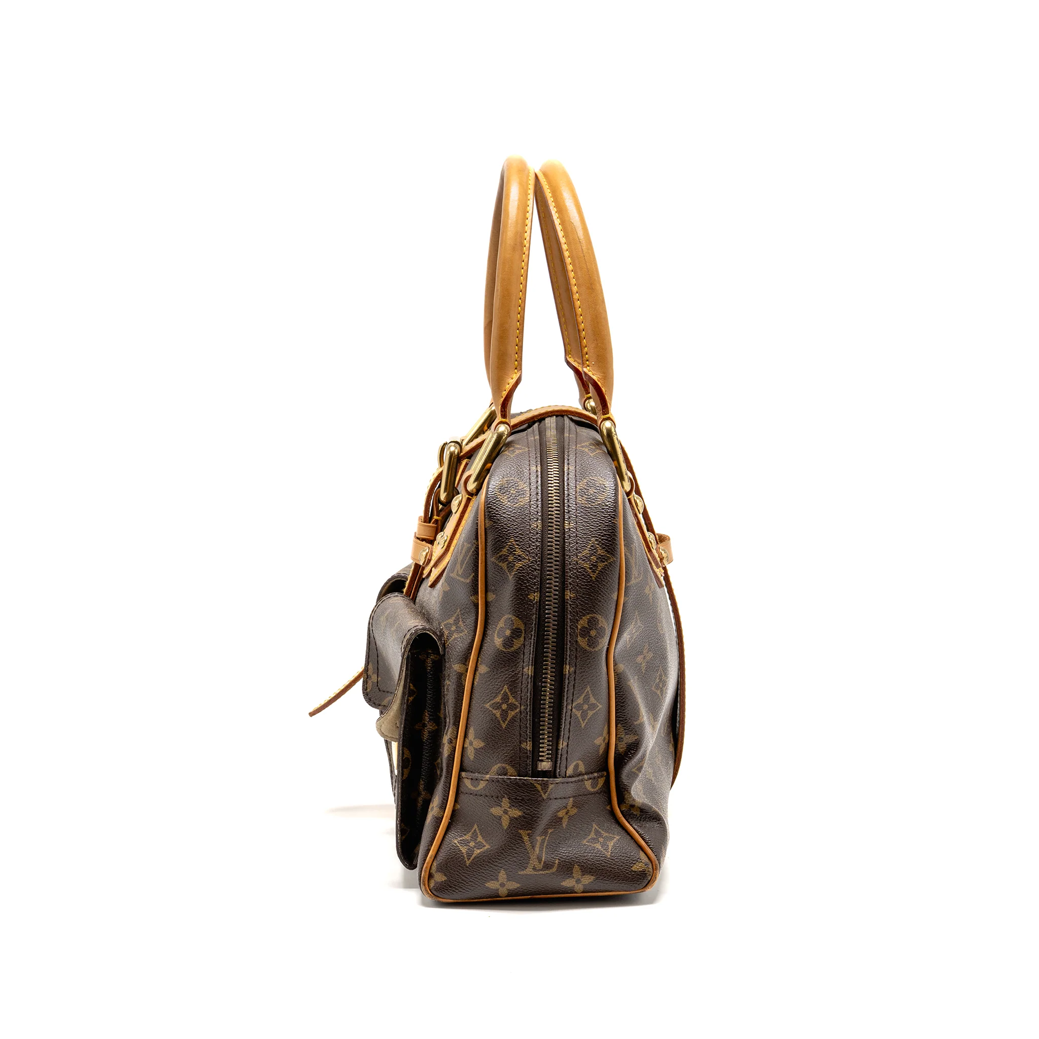 Louis Vuitton Vintage Manhattan GM Monogram Canvas GHW - Image 4