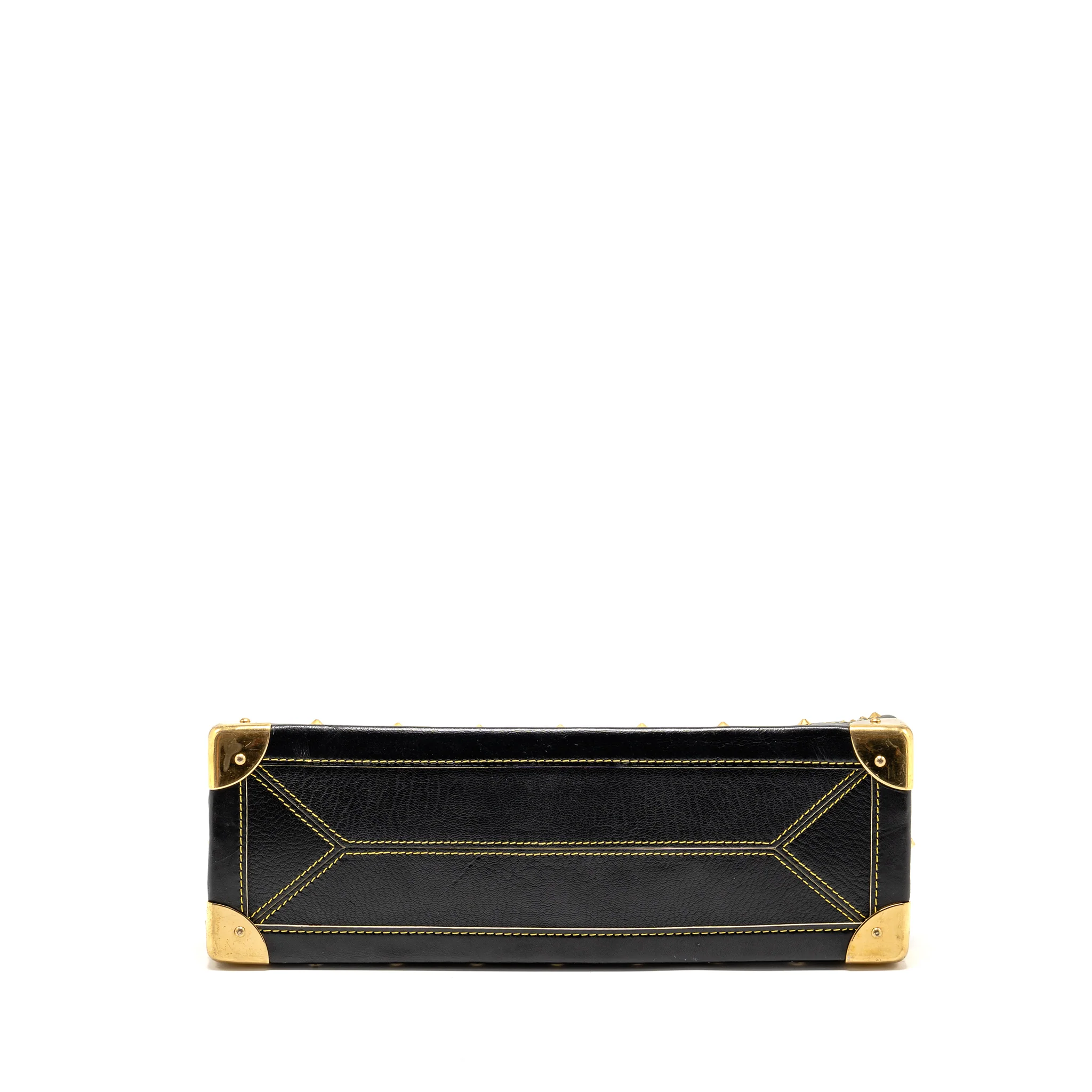 Louis Vuitton Vintage Shoulder Bag Black GHW - Image 5