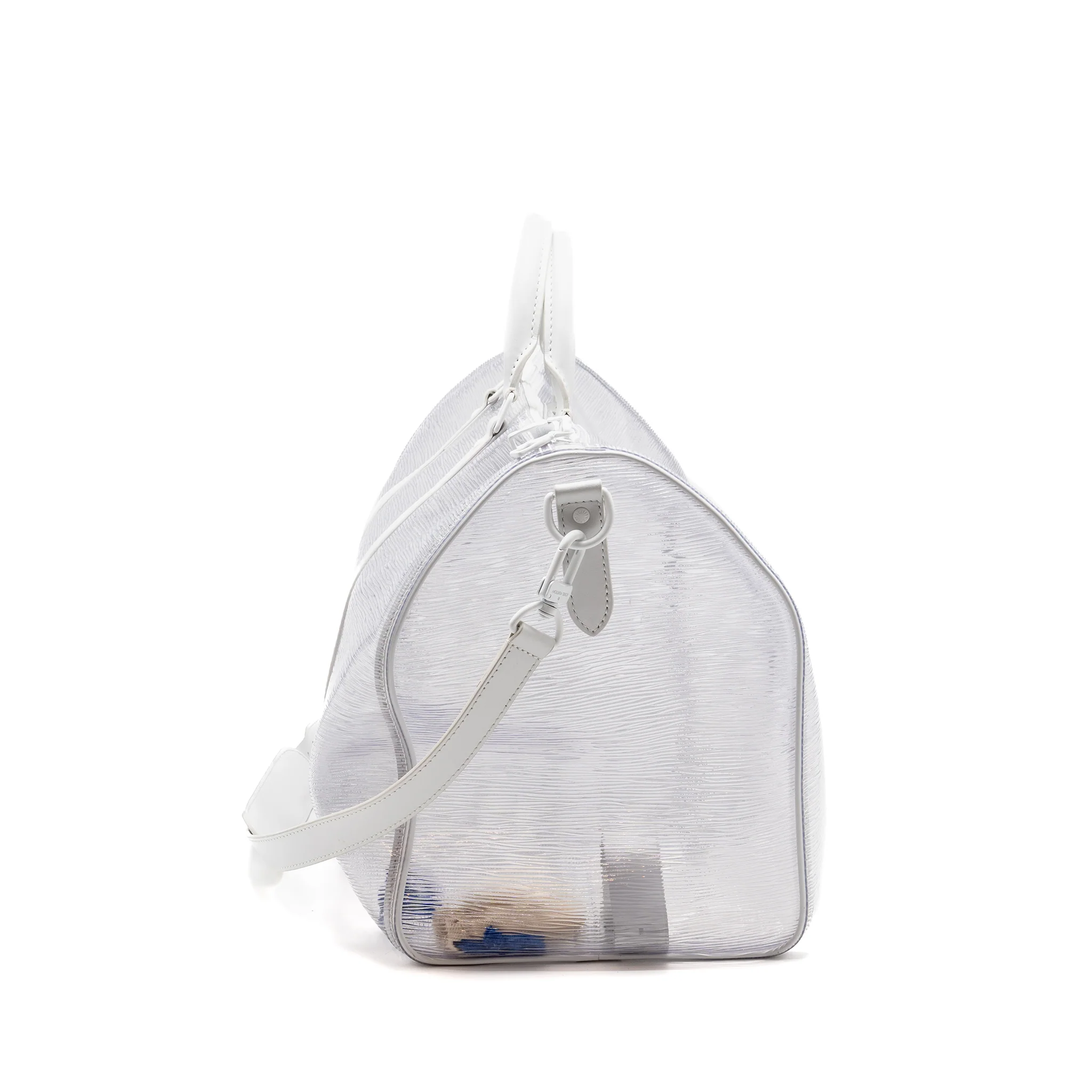 Louis Vuitton wavy Keepall 50 Epi Plage white - Image 3