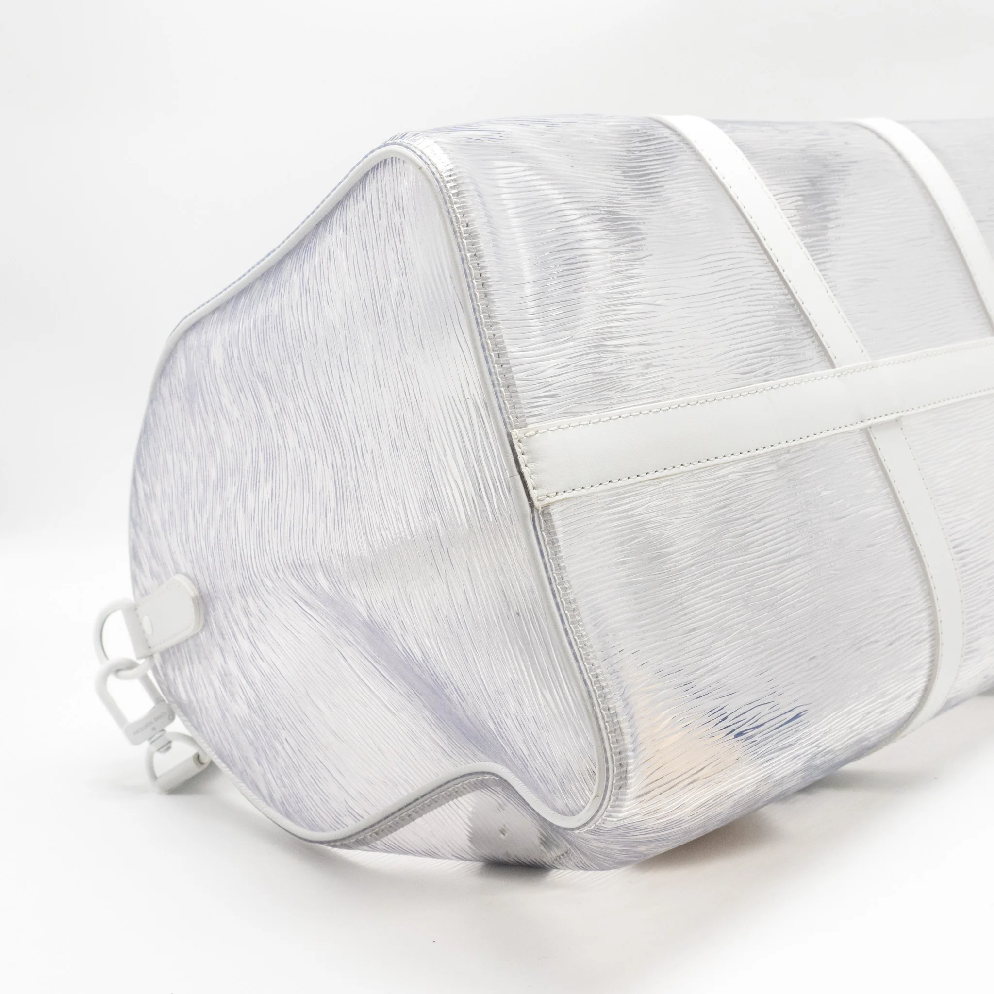 Louis Vuitton wavy Keepall 50 Epi Plage white - Image 6