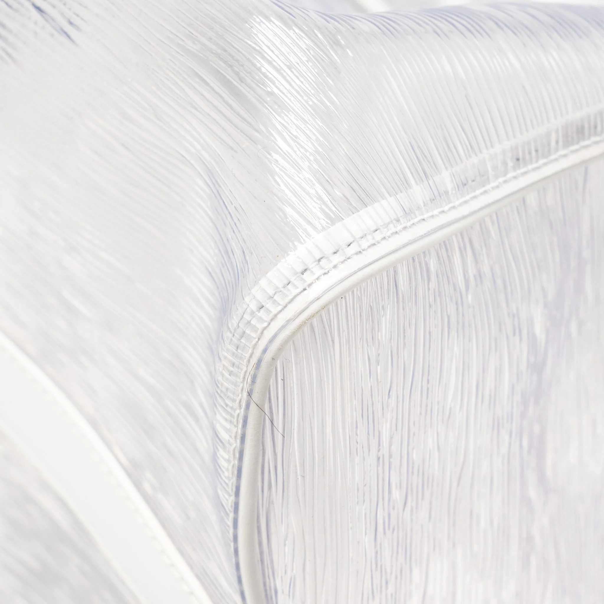 Louis Vuitton wavy Keepall 50 Epi Plage white - Image 8