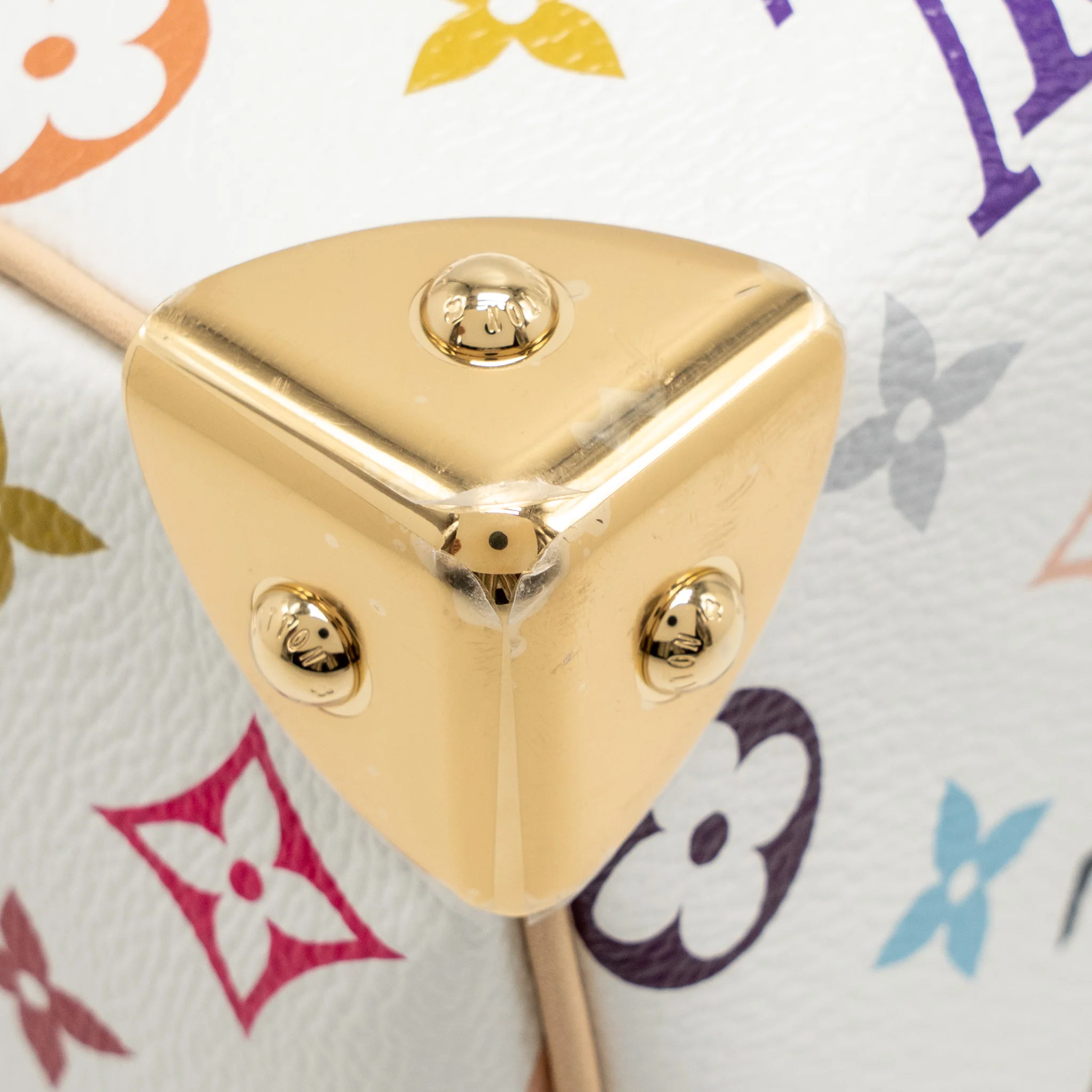 LOUIS VUITTON x Takashi Murakami SPEEDY BANDOULIÈRE 25 MONOGRAM CANVAS WHITE/ MULTICOLOUR GHW - Image 11