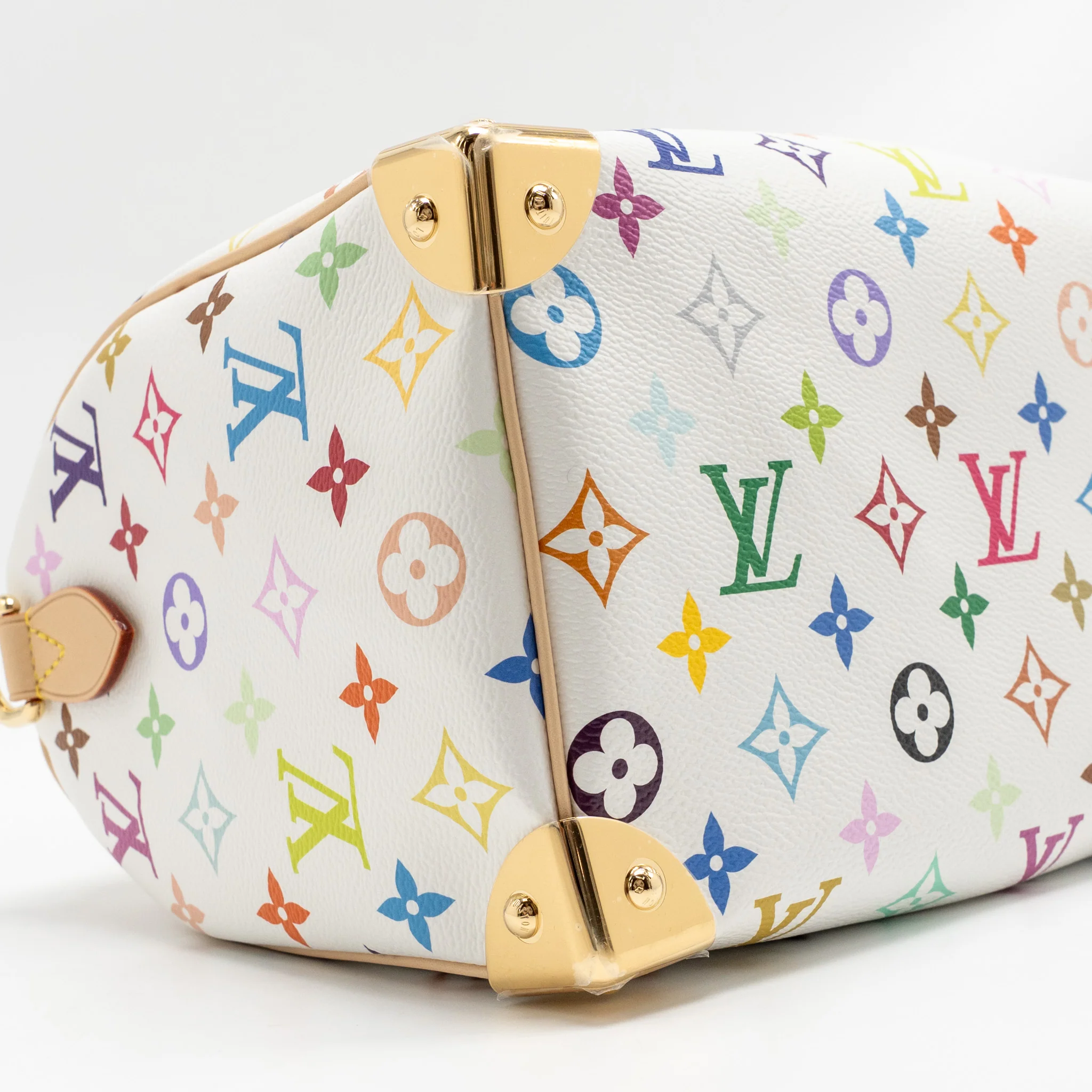 LOUIS VUITTON x Takashi Murakami SPEEDY BANDOULIÈRE 25 MONOGRAM CANVAS WHITE/ MULTICOLOUR GHW - Image 6