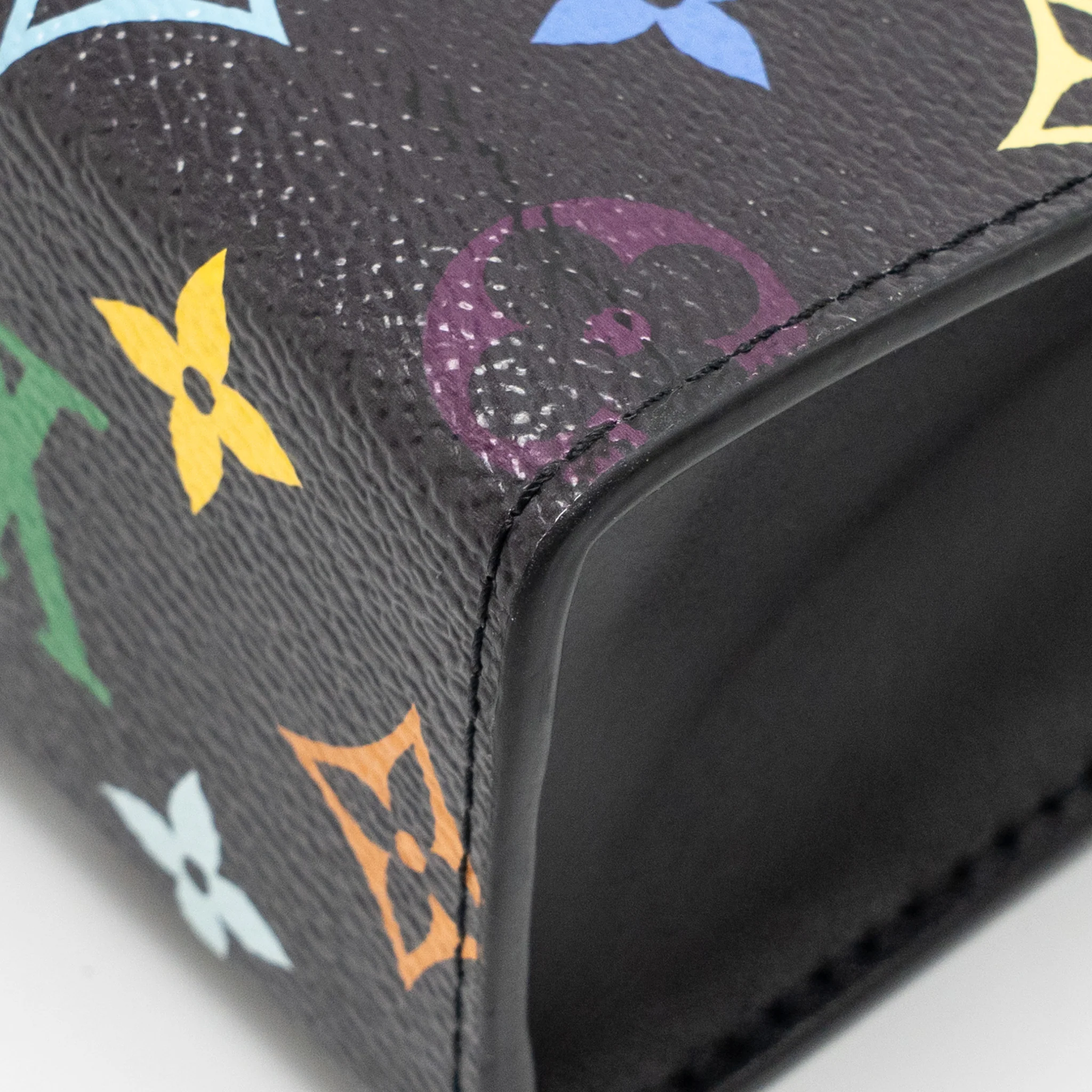 Louis Vuitton X Takashi Murakami Toiletry Pouch Monogram Canvas/Leather Black/Multicolour SHW - Image 10