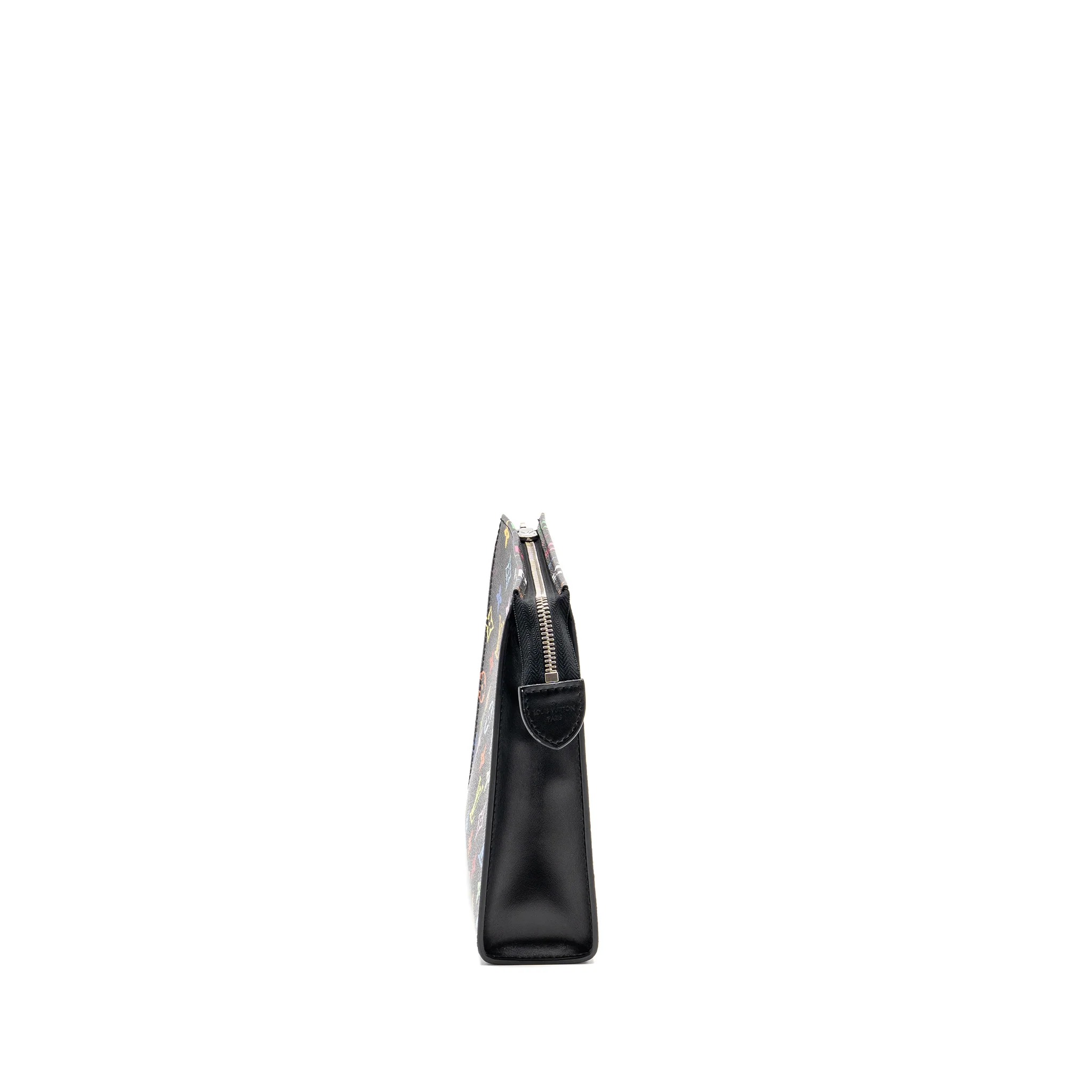 Louis Vuitton X Takashi Murakami Toiletry Pouch Monogram Canvas/Leather Black/Multicolour SHW - Image 4