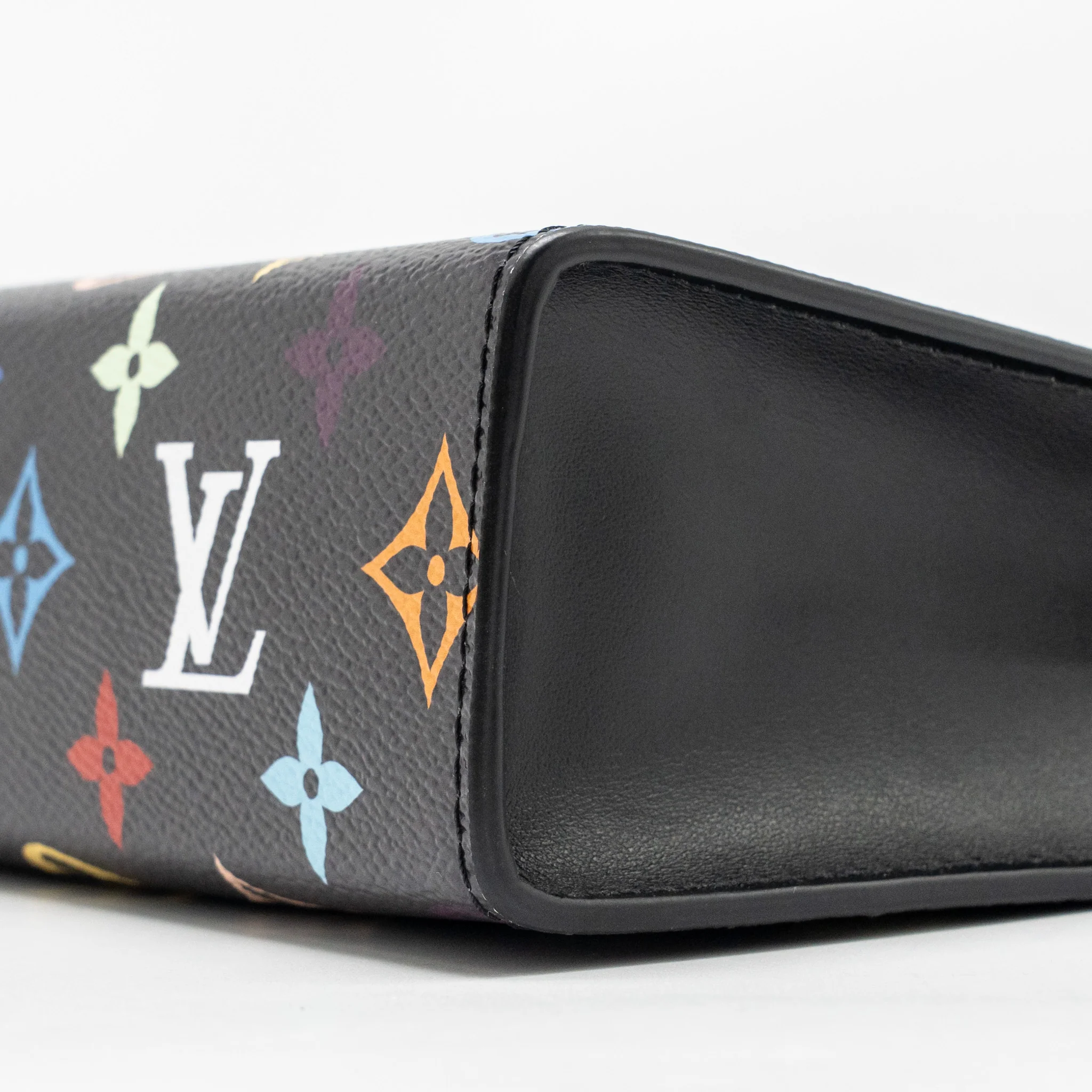 Louis Vuitton X Takashi Murakami Toiletry Pouch Monogram Canvas/Leather Black/Multicolour SHW - Image 6
